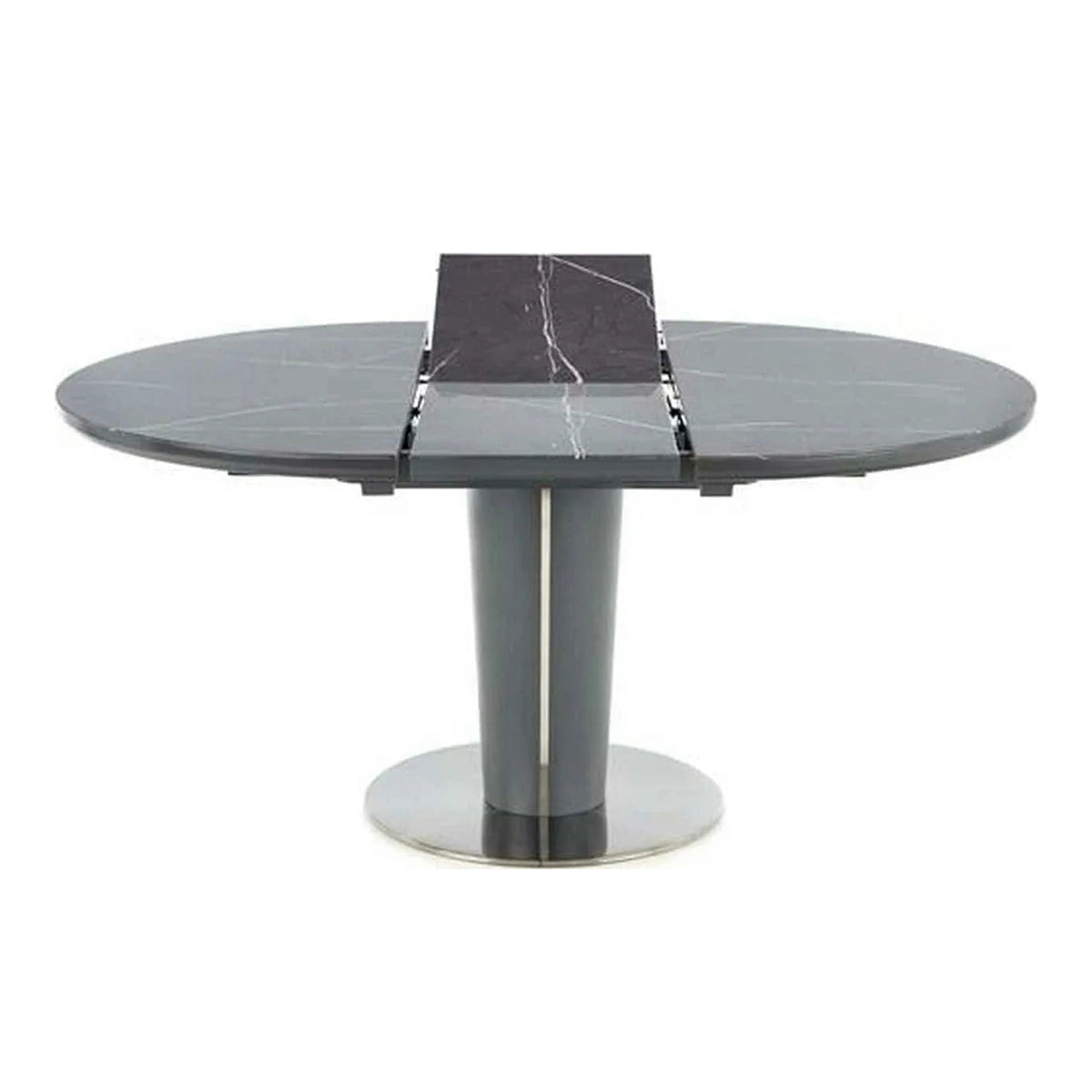 Masa extensibila RICARDO, gri, 120/160x120/76 cm