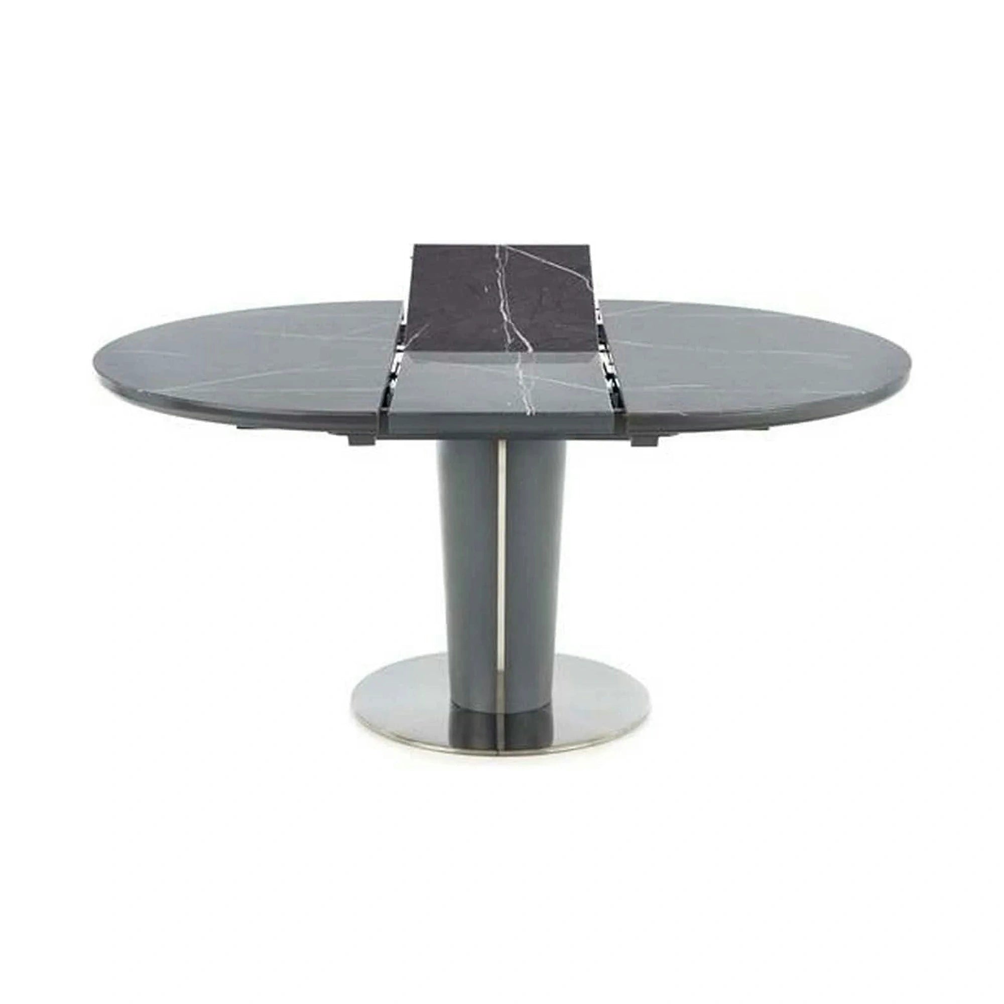 Masa extensibila RICARDO, gri, 120/160x120/76 cm