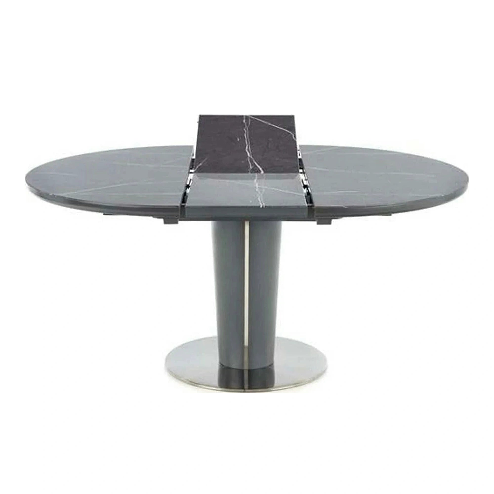Masa extensibila RICARDO, gri, 120/160x120/76 cm