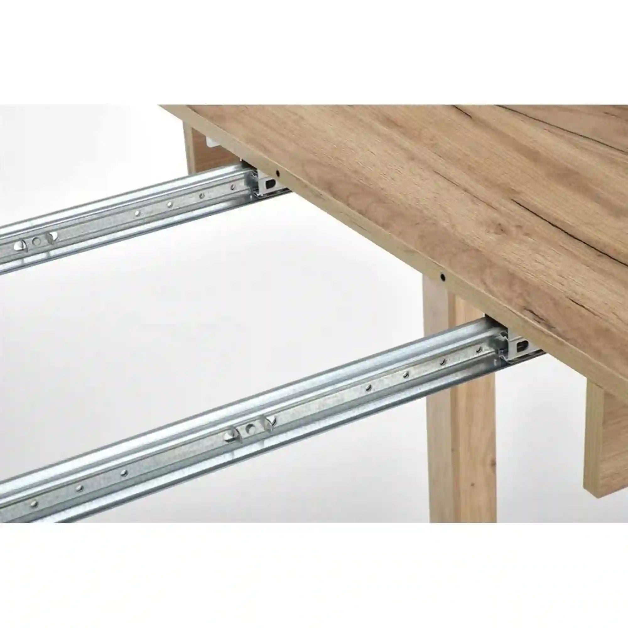 Masa extensibila RINGO, stejar craft, PAL furniruit, 102/142x102x76 cm