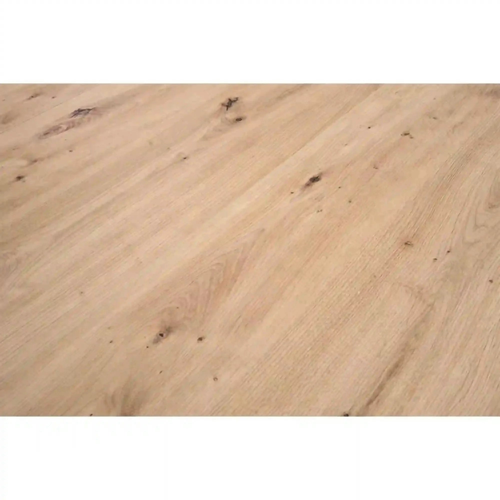 Masa extensibila RINGO, stejar/negru, PAL laminat, 102/142x102x76 cm
