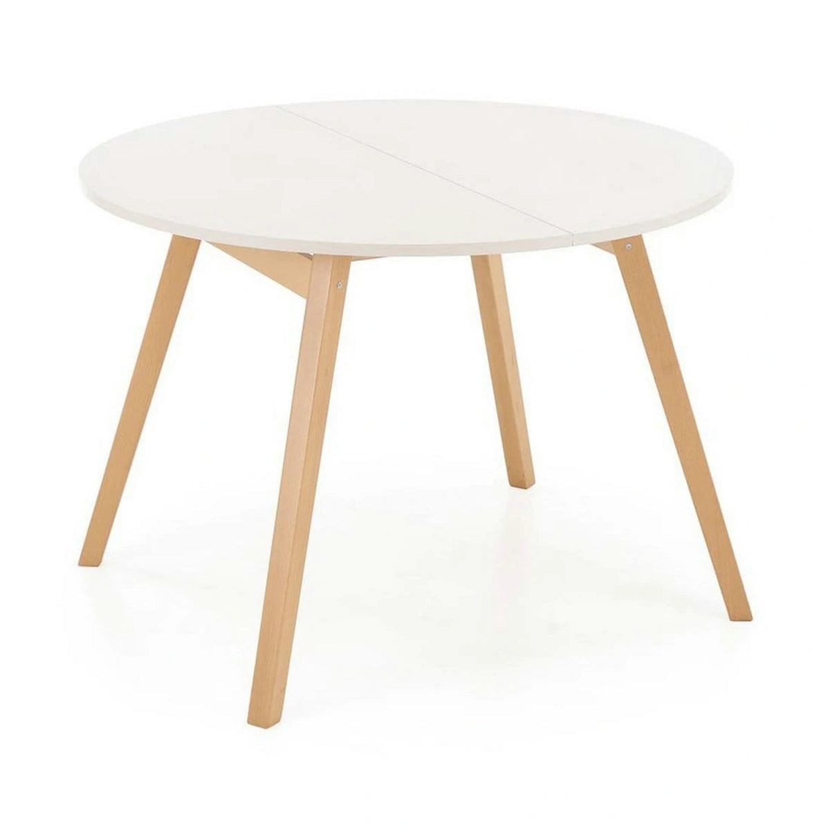 Masa extensibila RUBEN, casmir/stejar, PAL, 102/142x102x73 cm