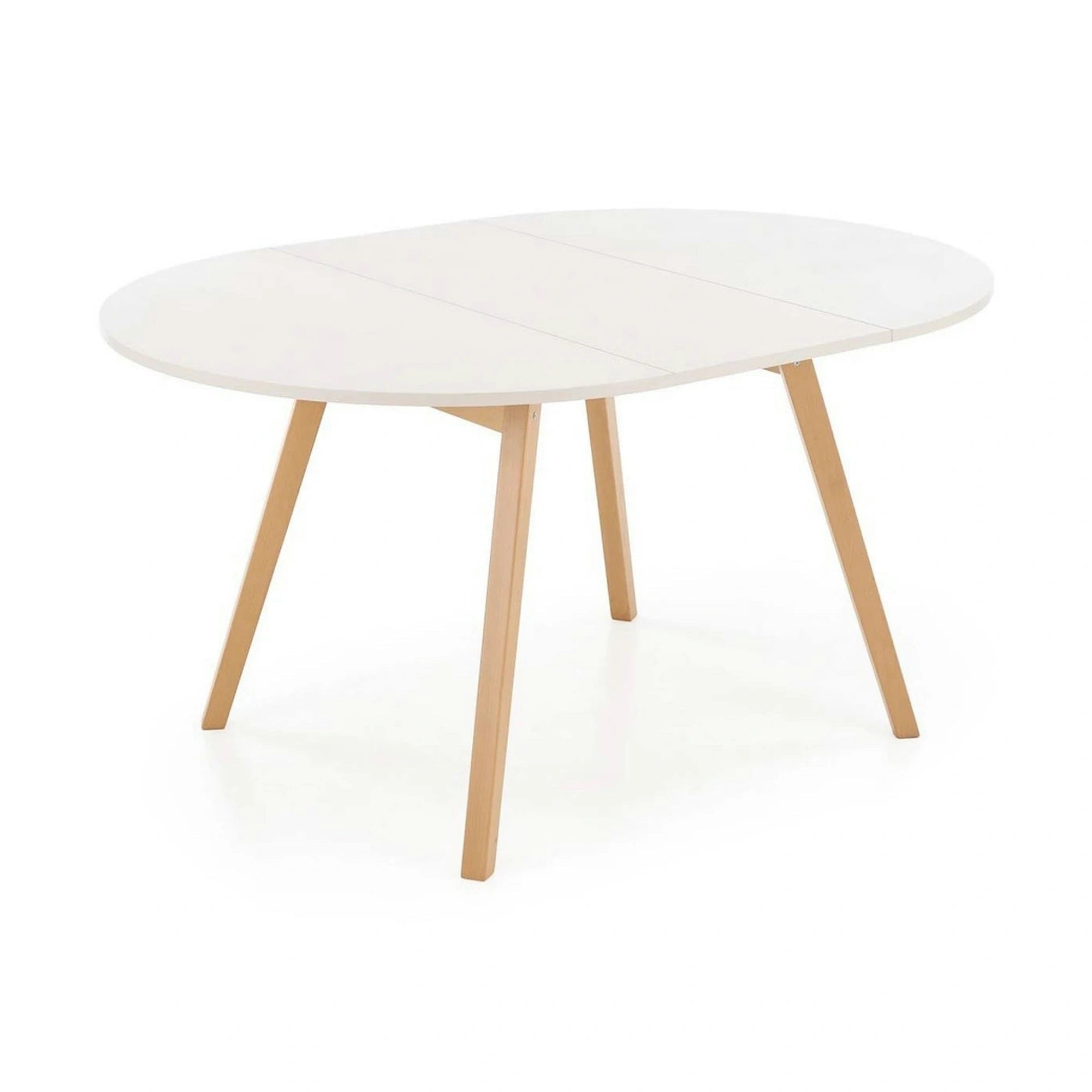Masa extensibila RUBEN, casmir/stejar, PAL, 102/142x102x73 cm