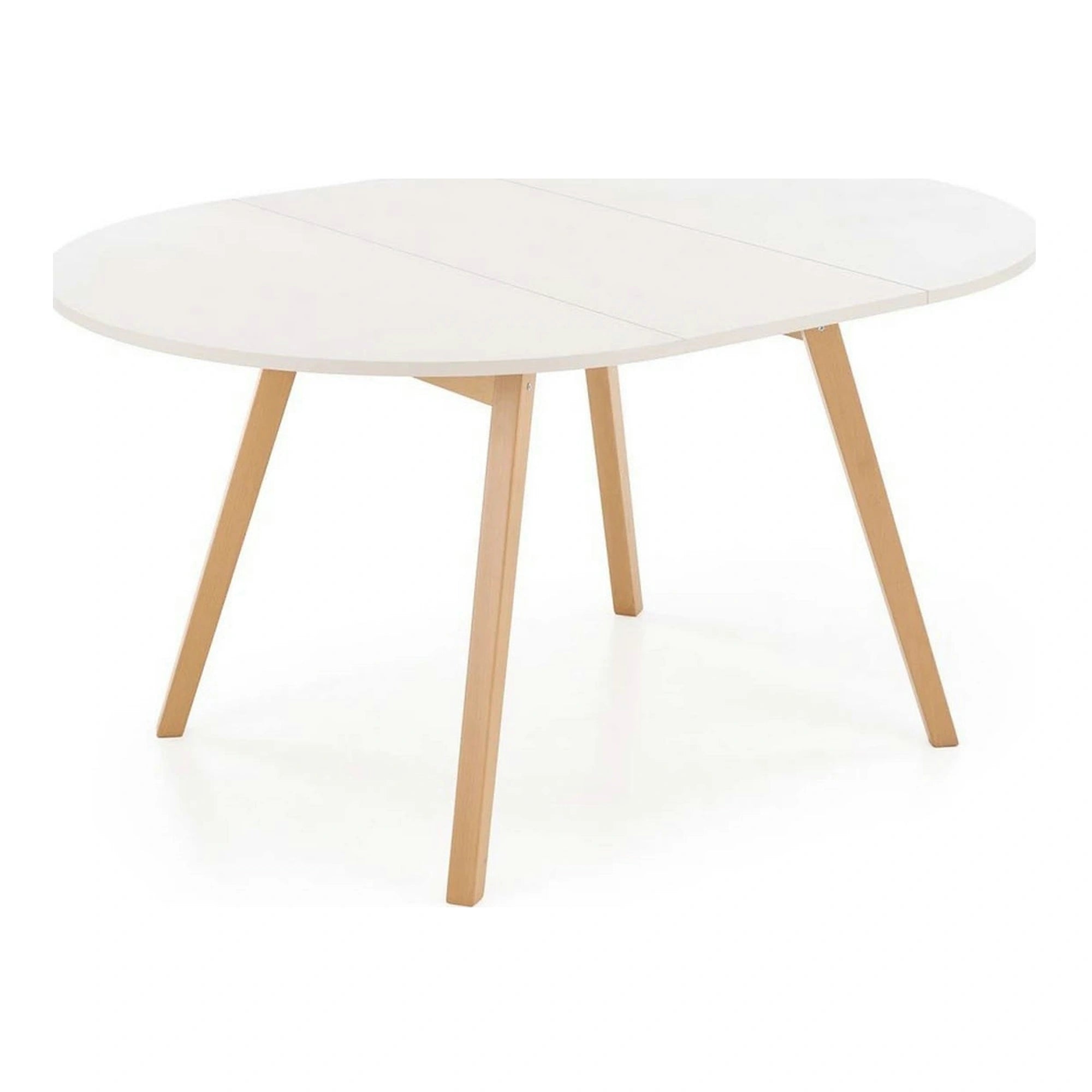 Masa extensibila RUBEN, casmir/stejar, PAL, 102/142x102x73 cm