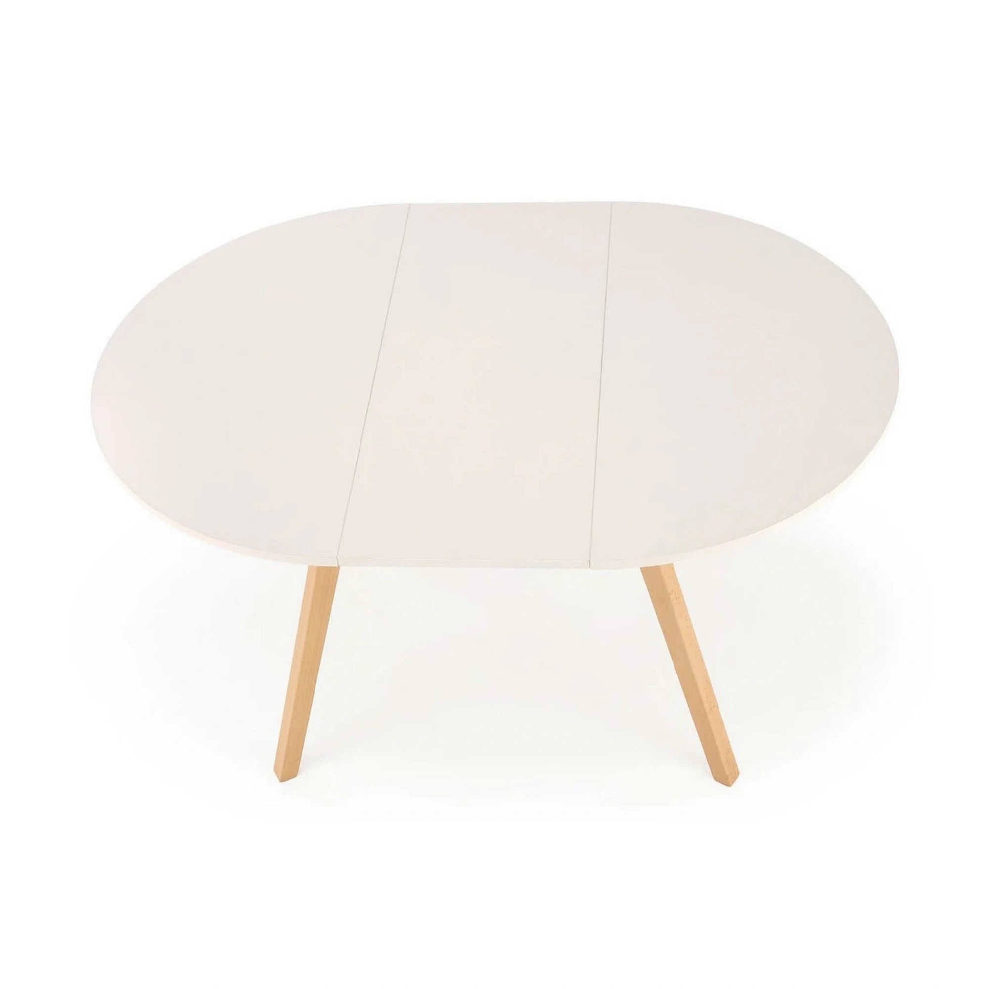 Masa extensibila RUBEN, casmir/stejar, PAL, 102/142x102x73 cm