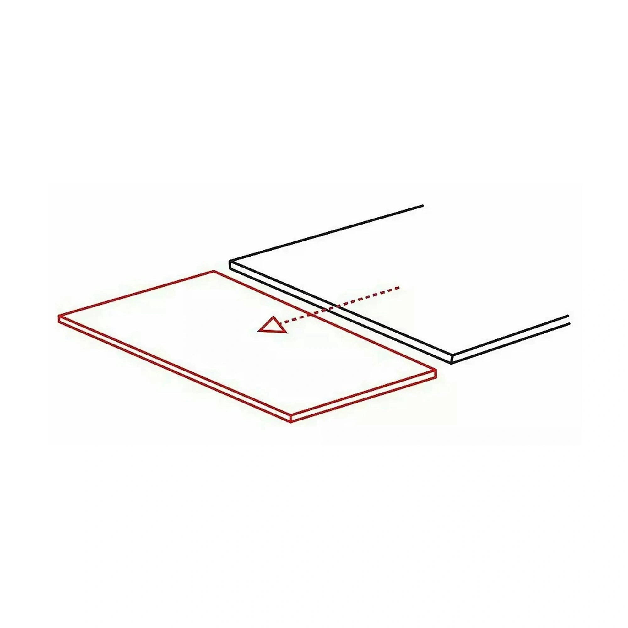 Masa extensibila SALVADORE CERAMIC II, gri/negru mat, sticla securizata/ceramica, 120/180x80x76 cm