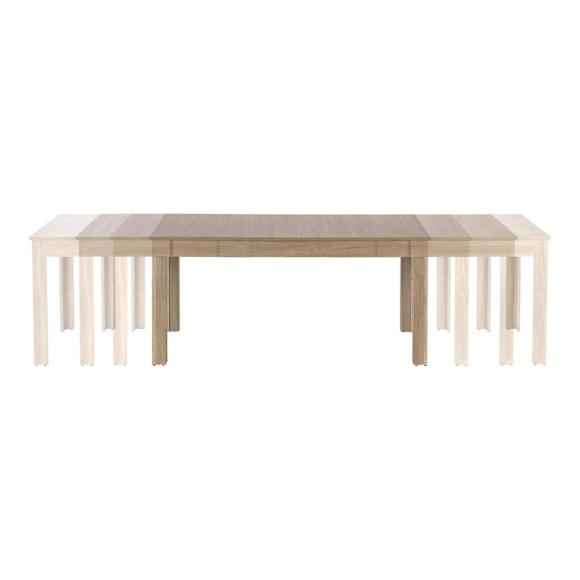 Masa extensibila SEWERYN, stejar, PAL, 160/300x90x76 cm