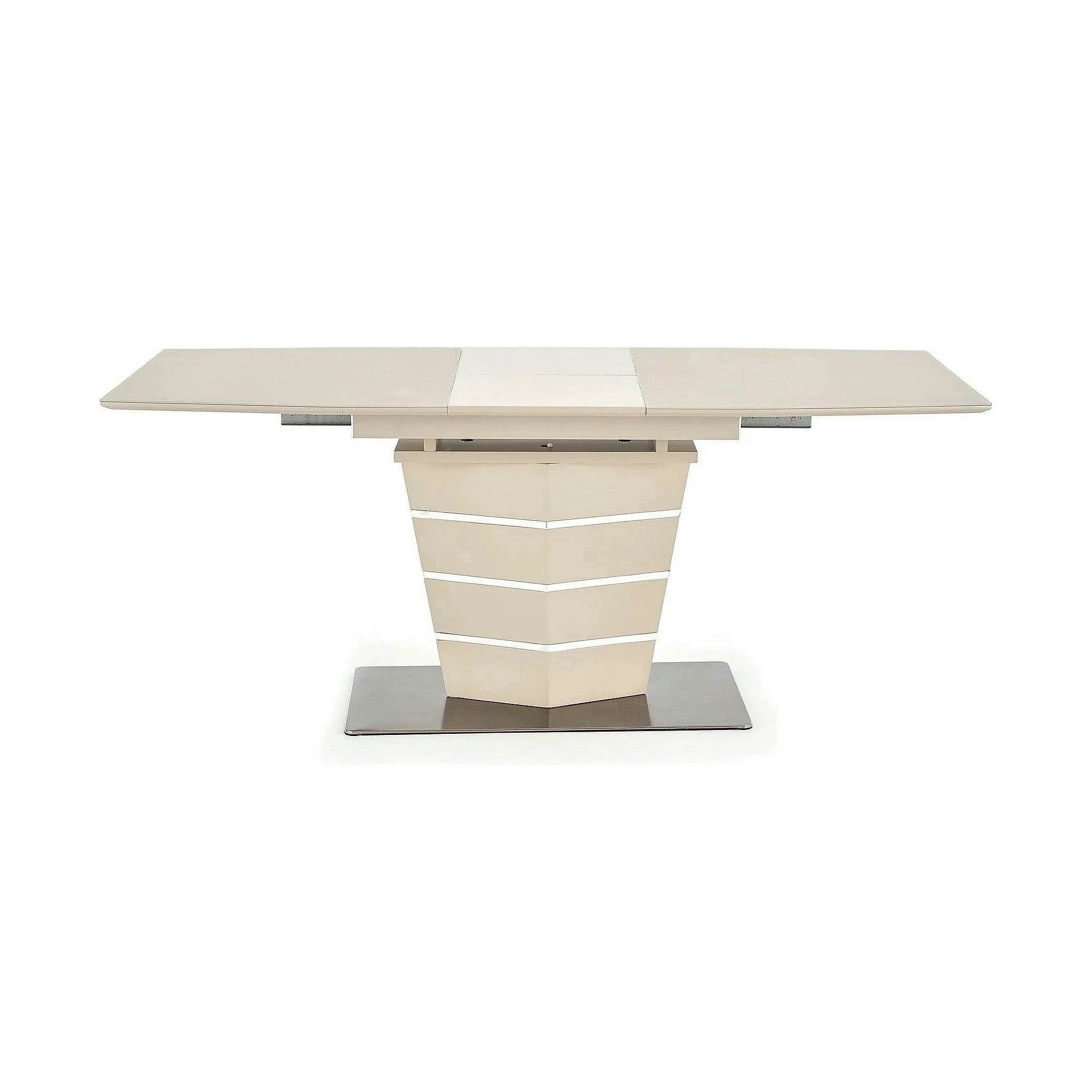 Masa extensibila SORENTO, bej, 140/180x80x76 cm