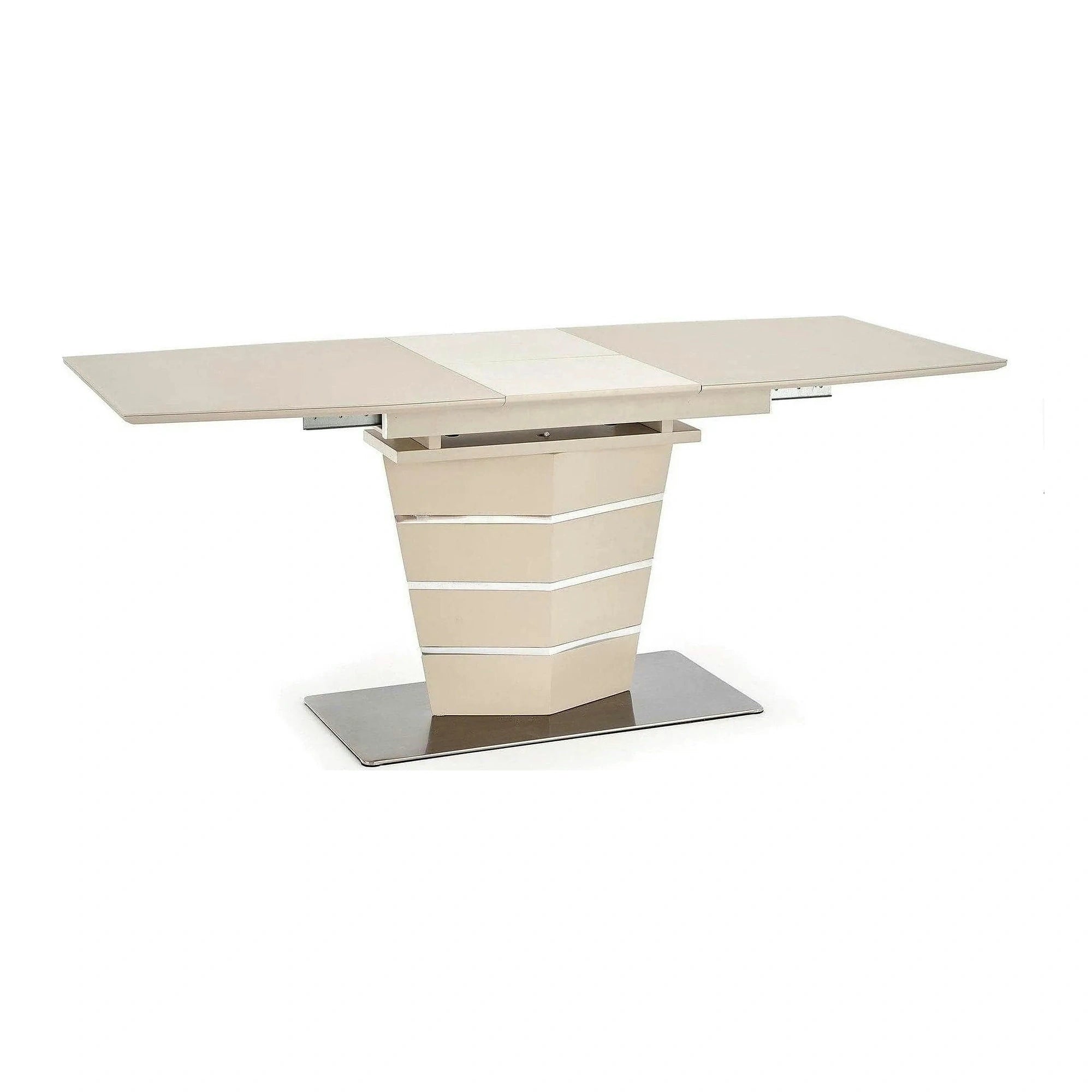 Masa extensibila SORENTO, bej, 140/180x80x76 cm