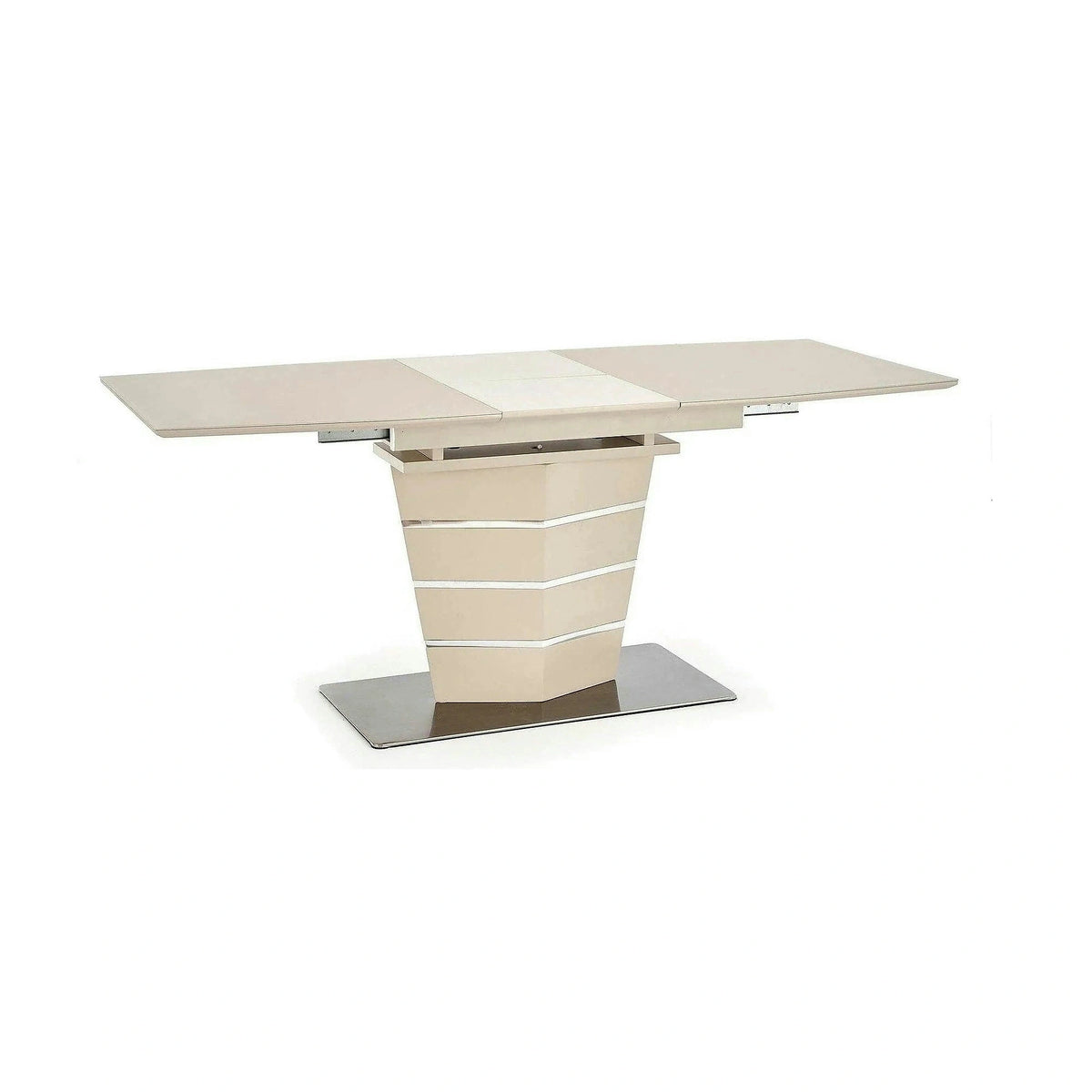 Masa extensibila SORENTO, bej, 140/180x80x76 cm