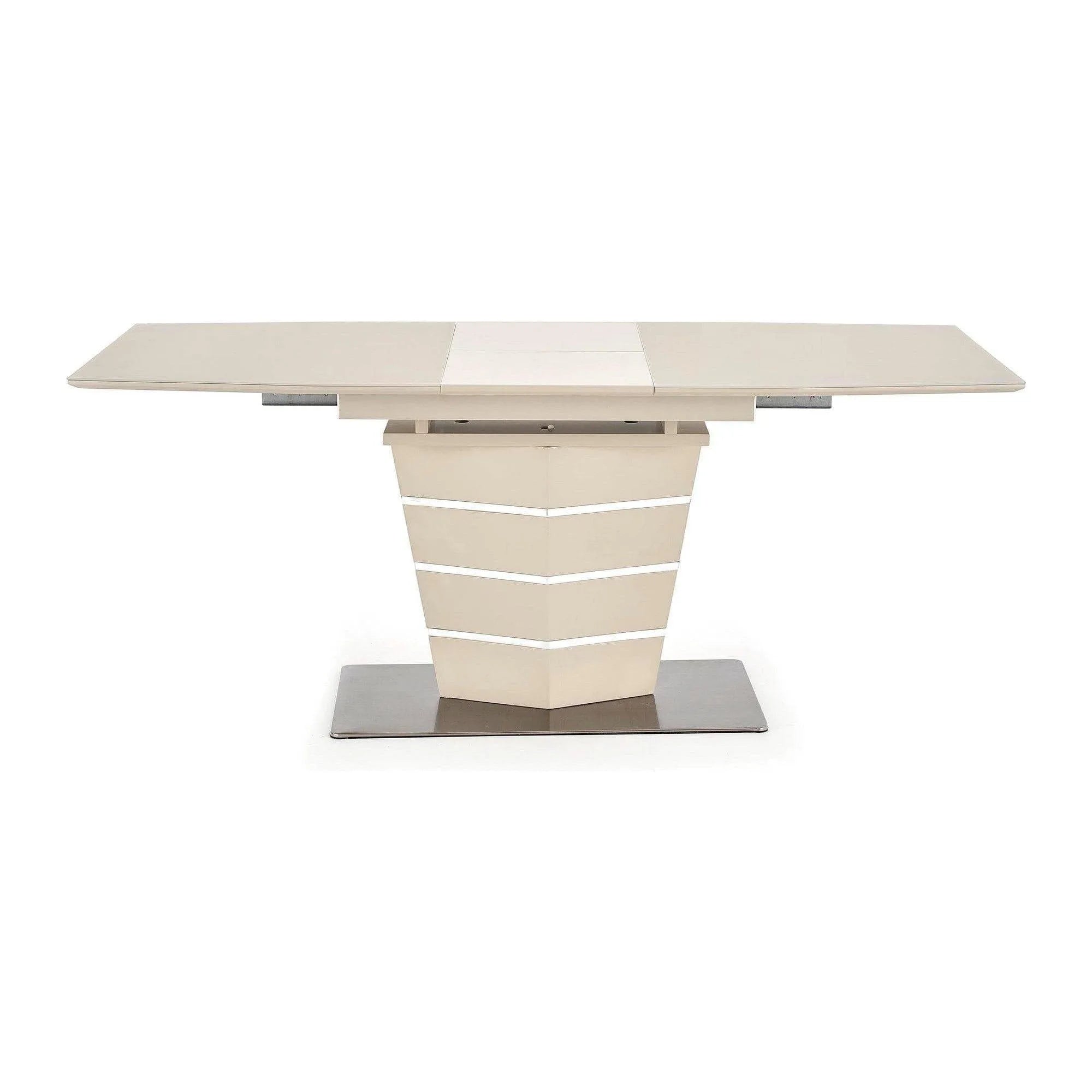 Masa extensibila SORENTO, bej, 140/180x80x76 cm