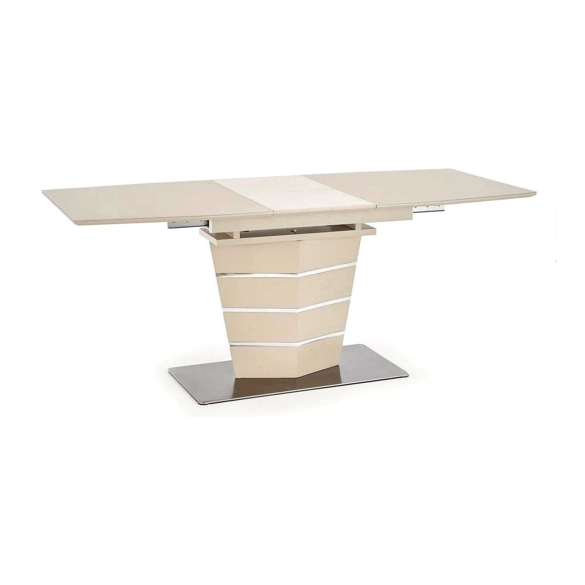 Masa extensibila SORENTO, bej, 140/180x80x76 cm