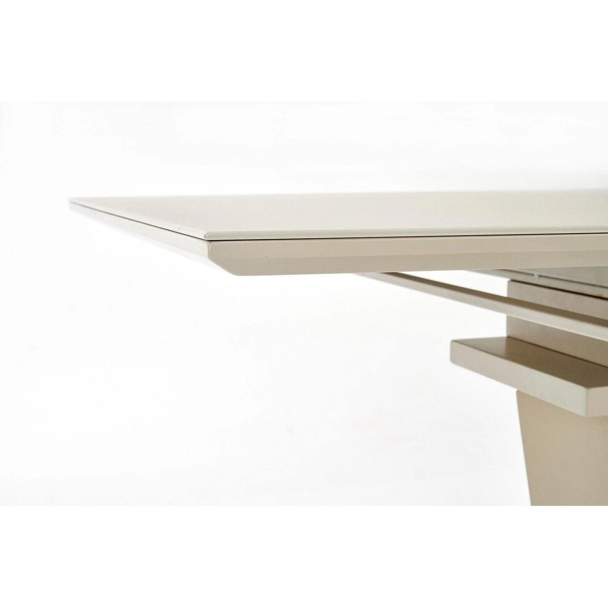 Masa extensibila SORENTO, bej, 140/180x80x76 cm