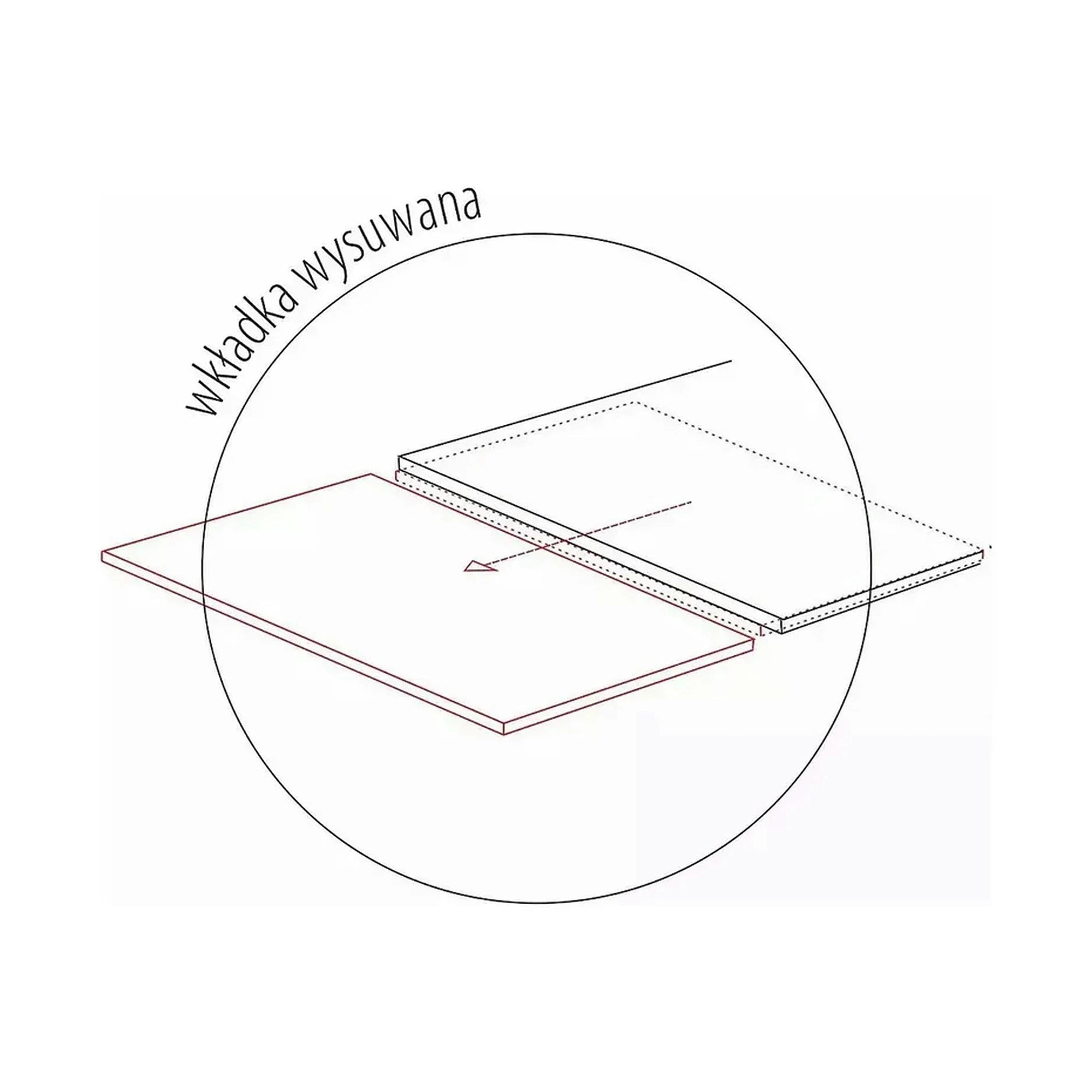 Masa extensibila sticla securizata COLUMBUS, alb cu efect de marmura/negru, sticla/ceramica/metal, 160/240x90x76 cm