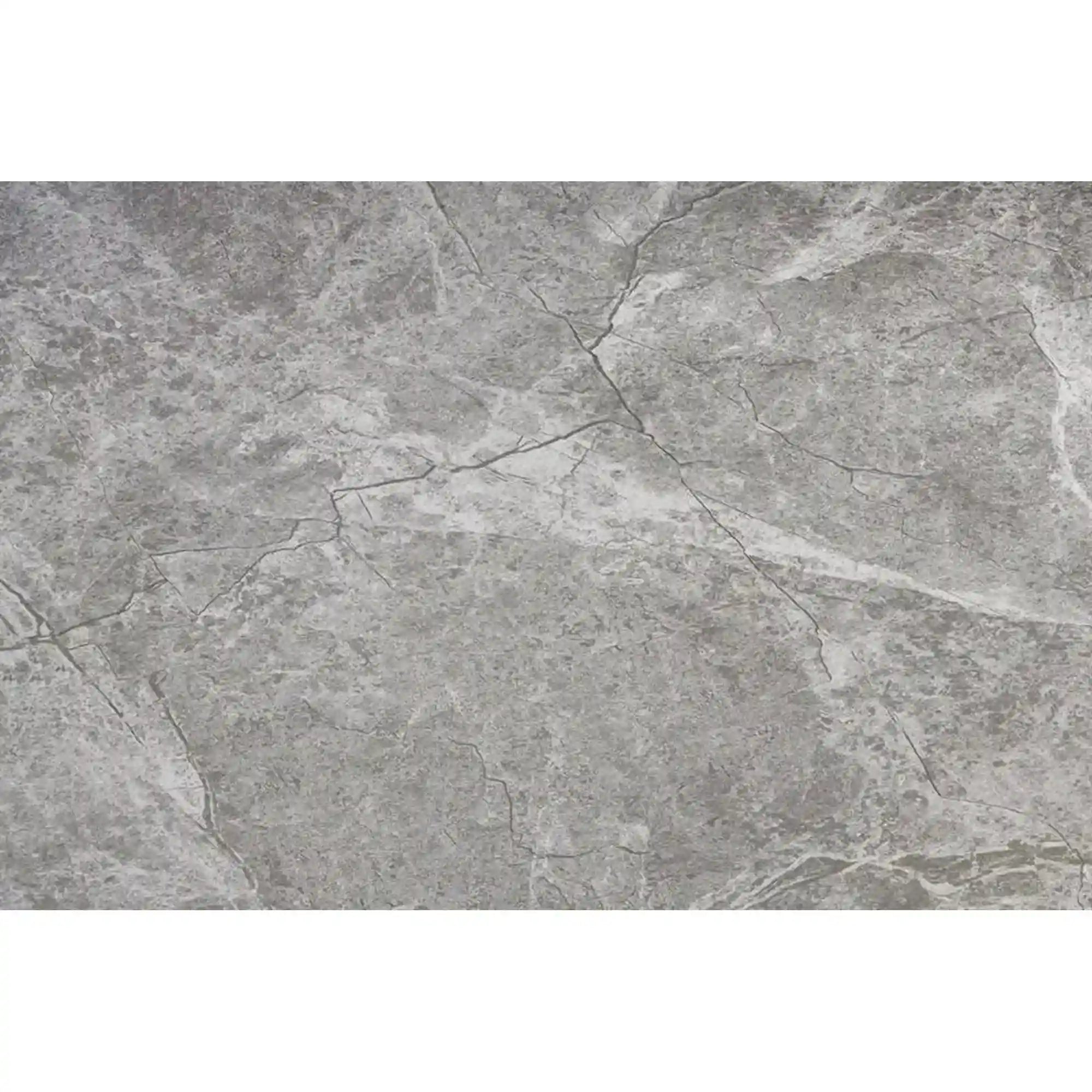 Masa extensibila VALENTINO, gri/auriu, ceramica/otel, 160/220x90x76 cm