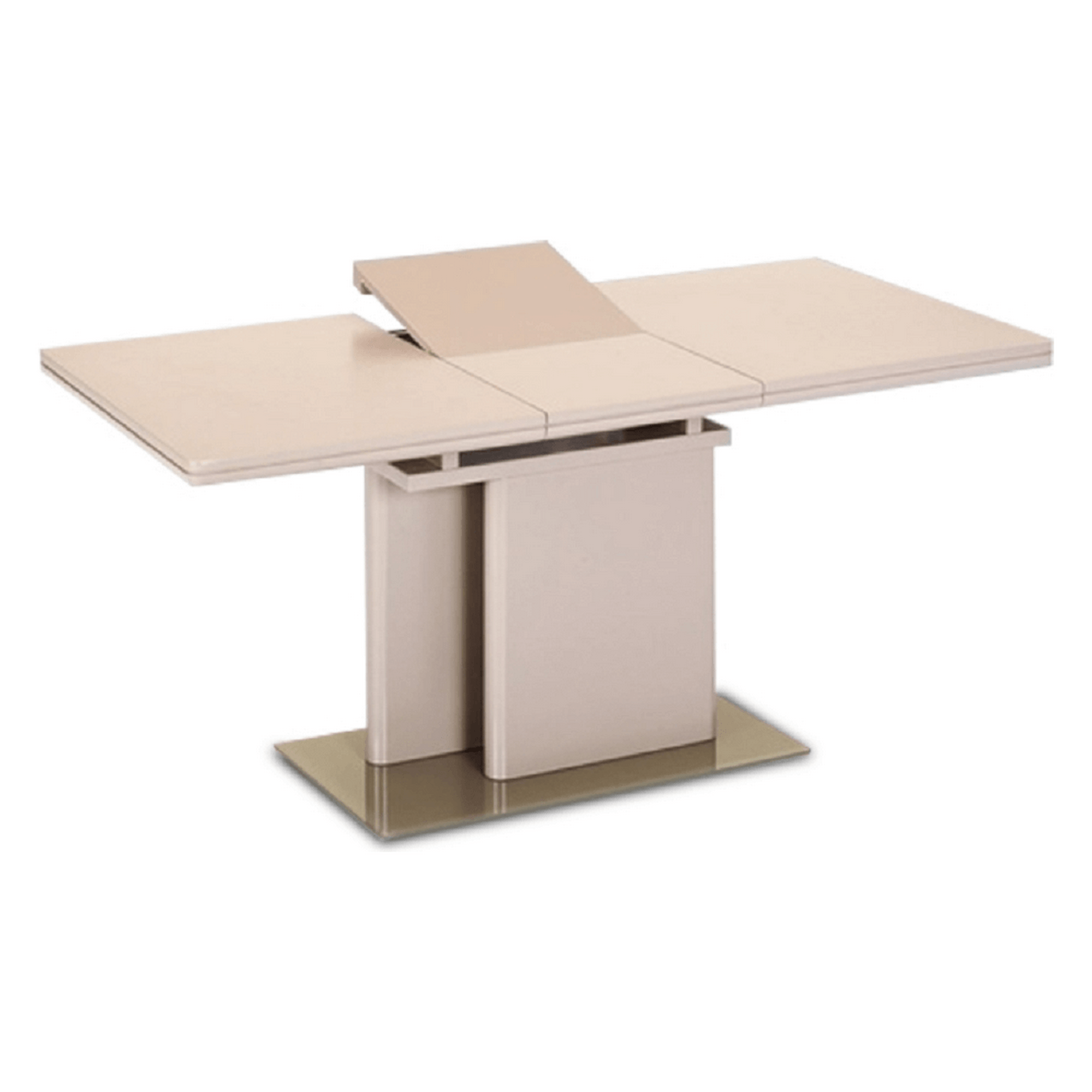 Masa extensibila VIRAT, crem, 120/160x80x76 cm