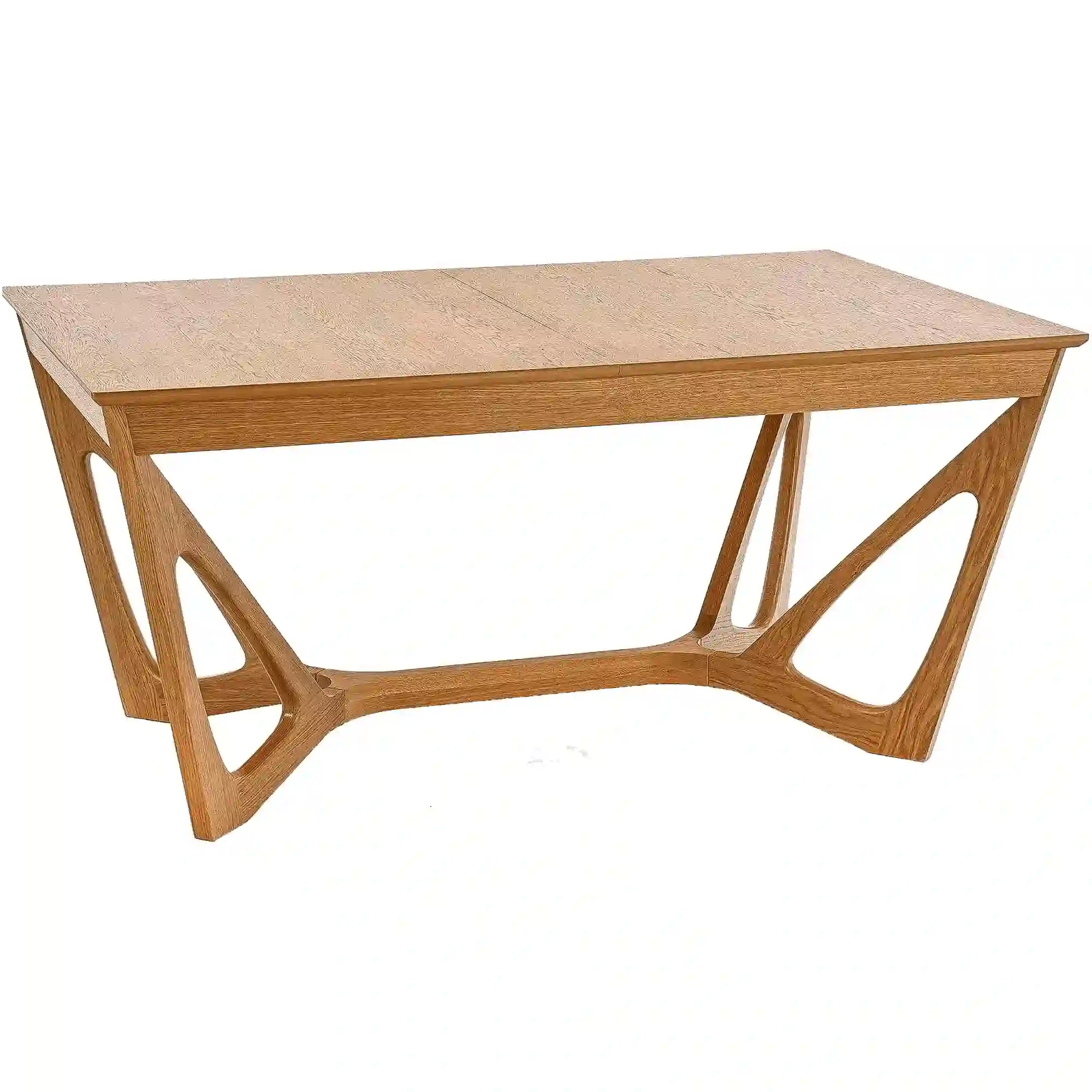 Masa extensibila WENANTY, stejar, 160/240x100x77 cm