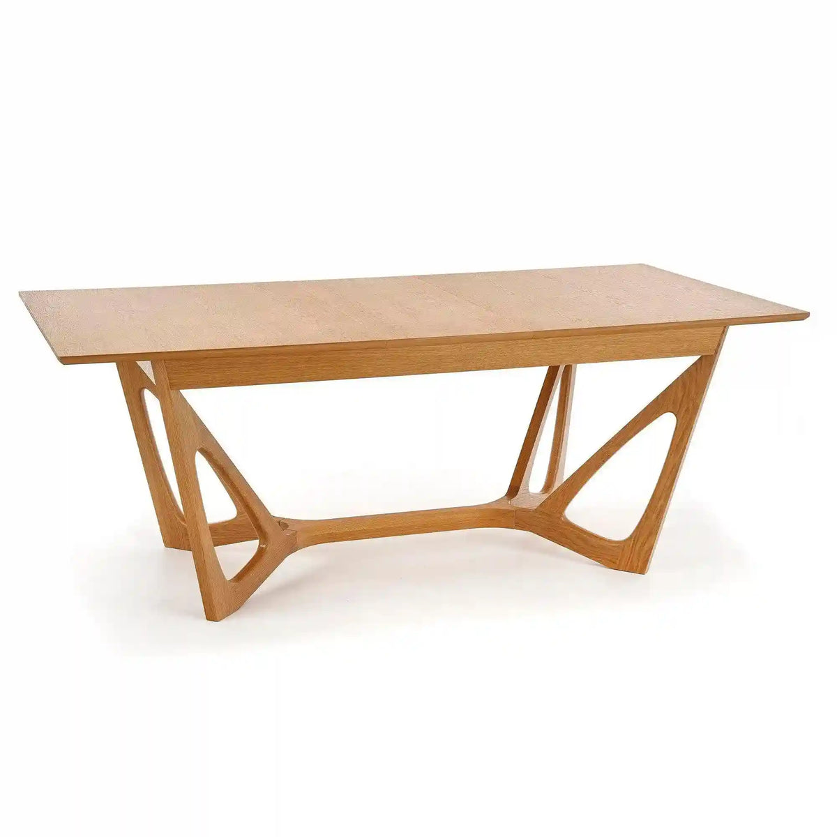 Masa extensibila WENANTY, stejar, 160/240x100x77 cm