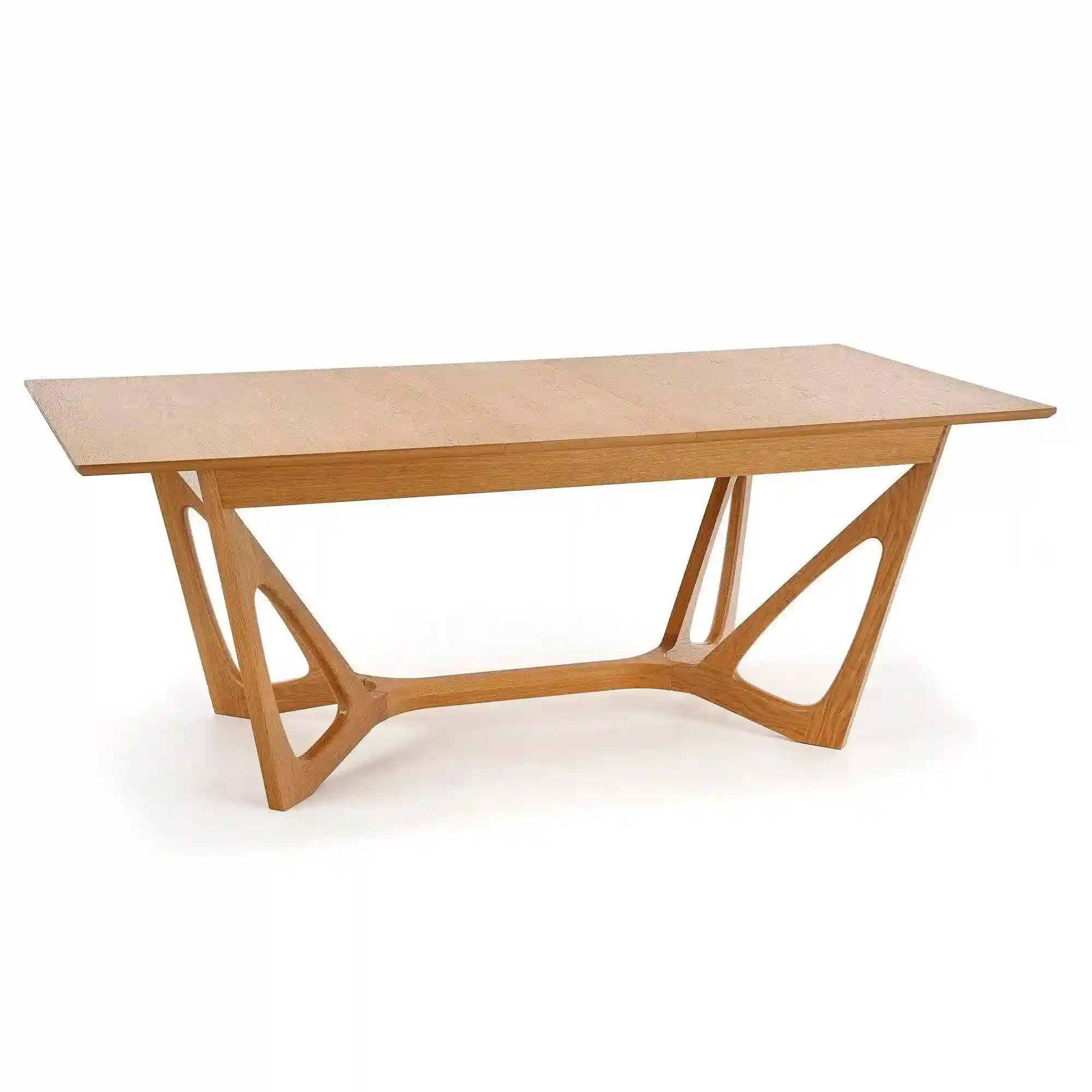 Masa extensibila WENANTY, stejar, 160/240x100x77 cm
