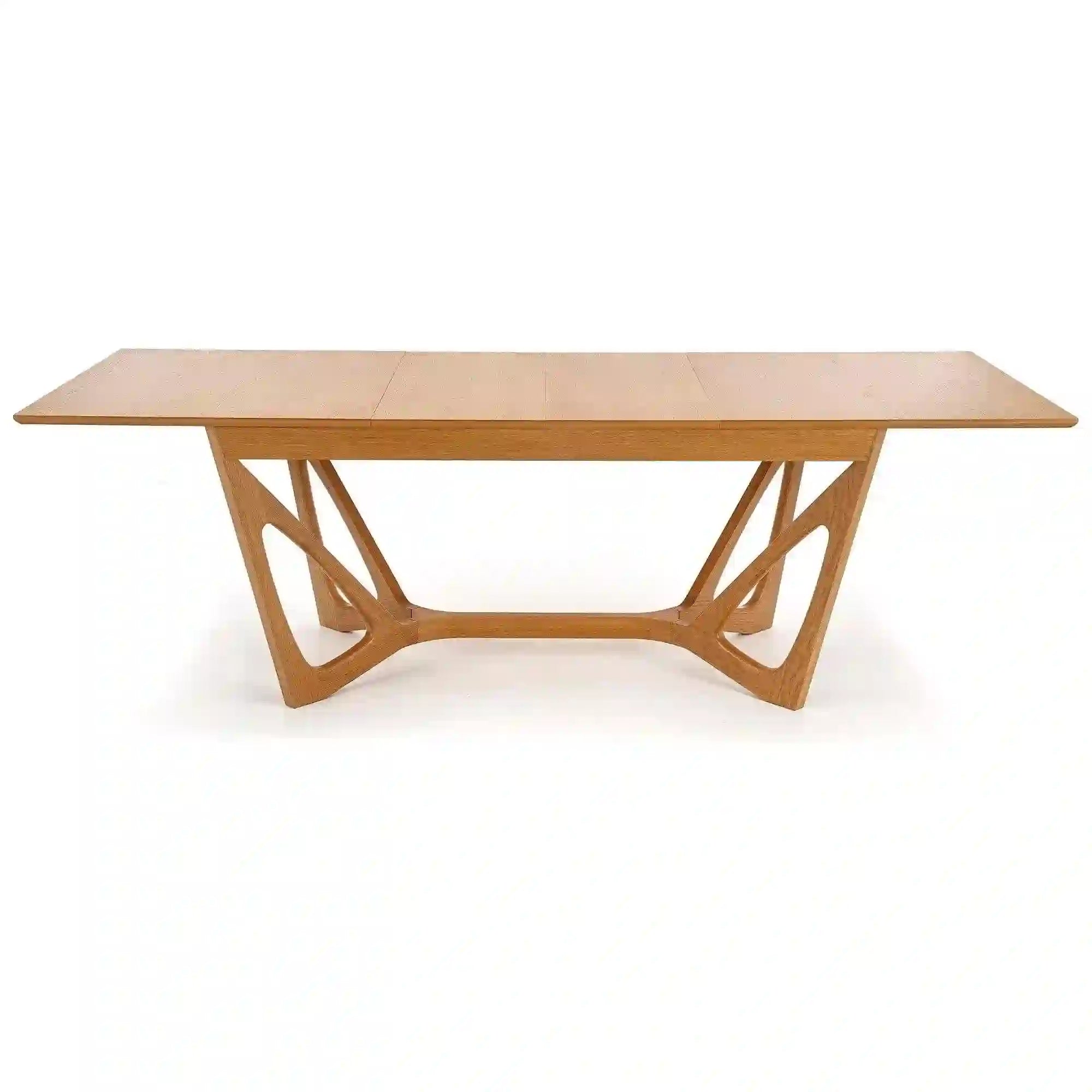 Masa extensibila WENANTY, stejar, 160/240x100x77 cm
