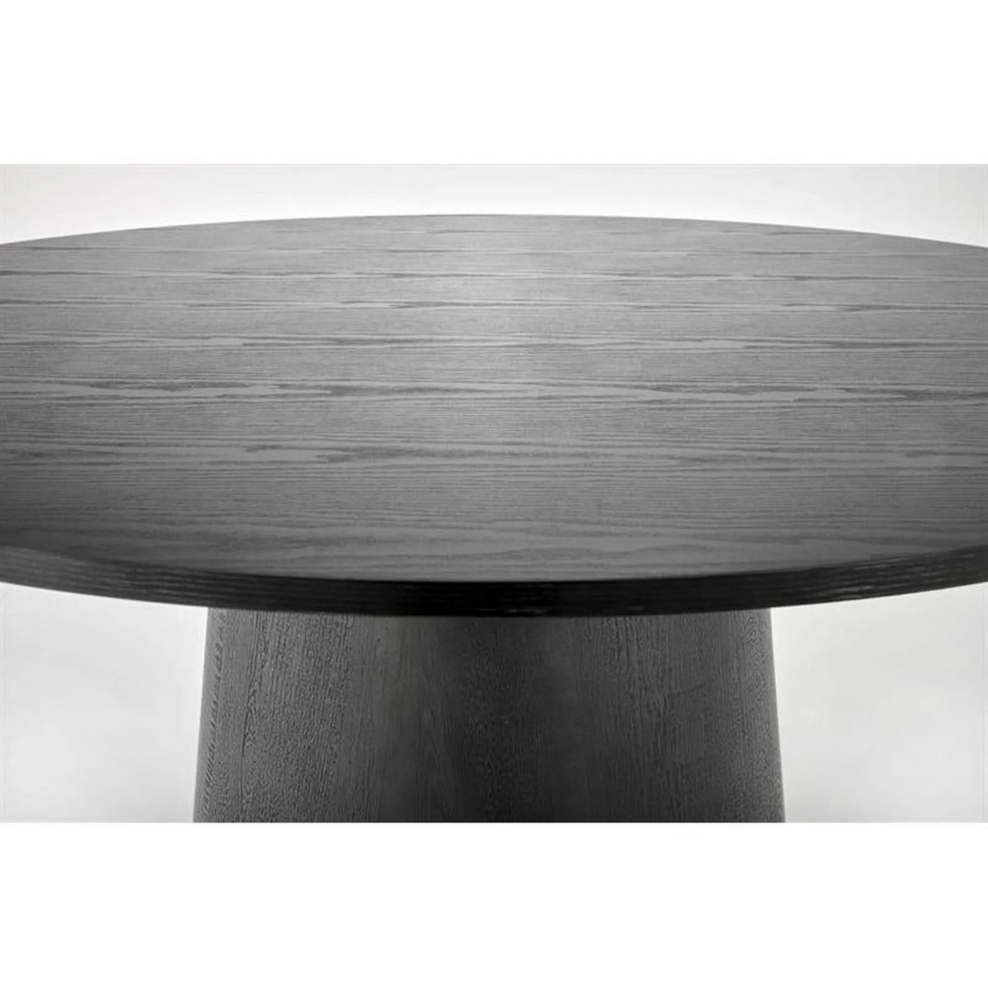 Masa GINTER, negru, 120x120x77 cm