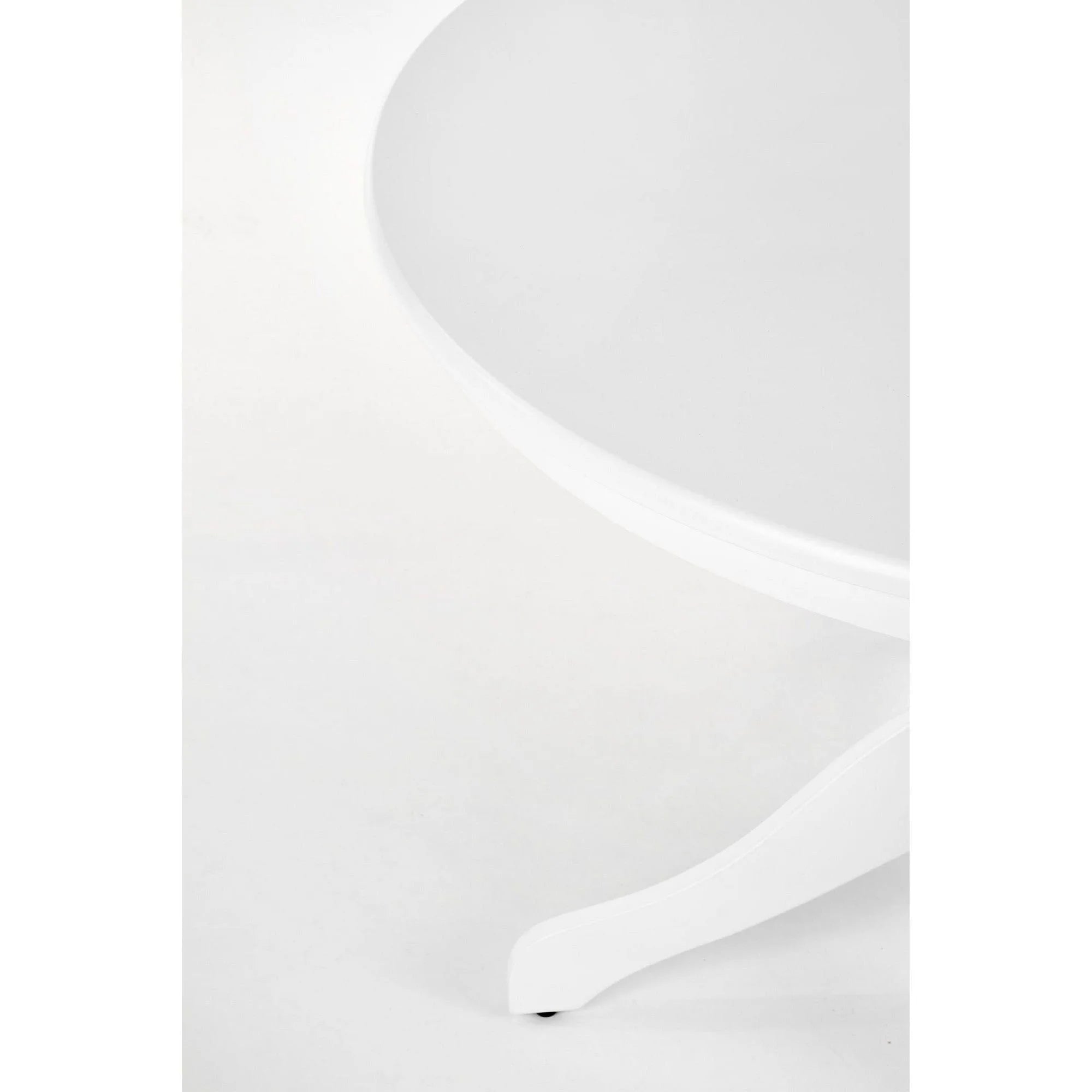 Masa GLOSTER, alb, 106x106x75 cm