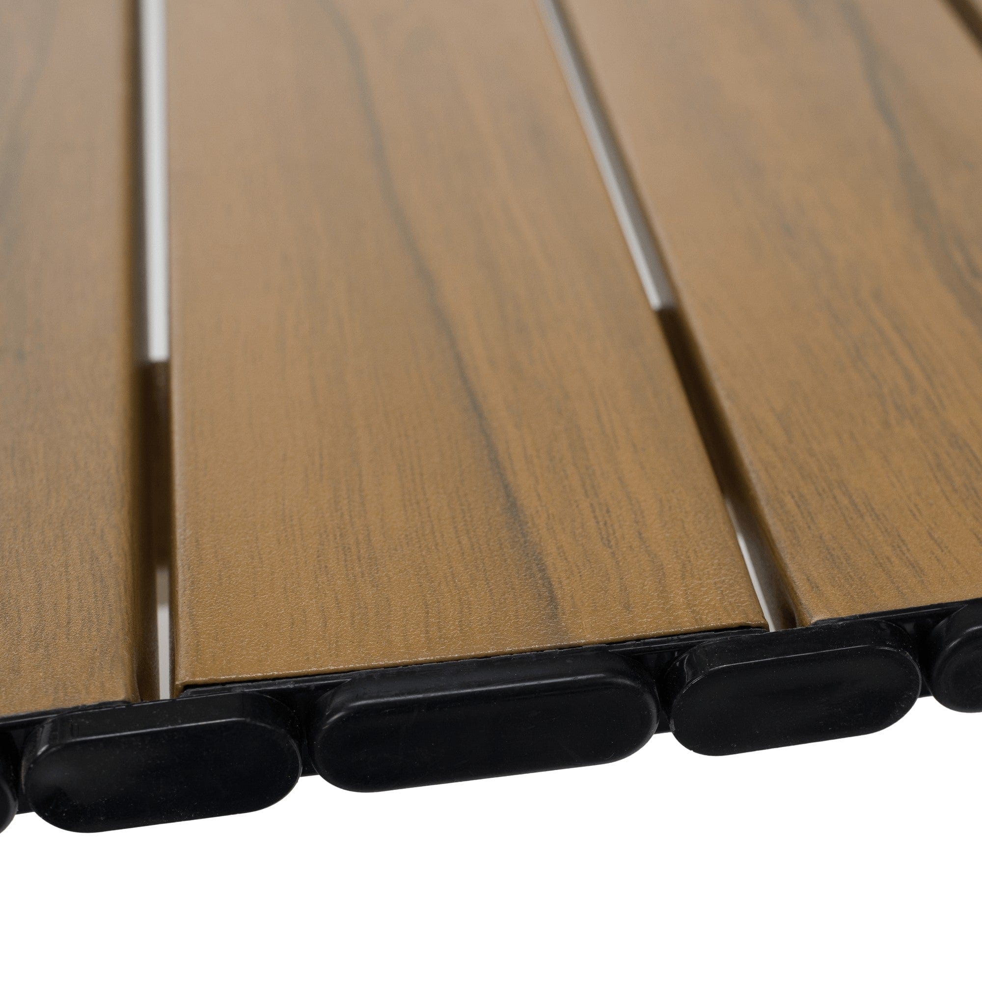 Masa gradina ARTUR, maro, otel, 120x60x48 cm