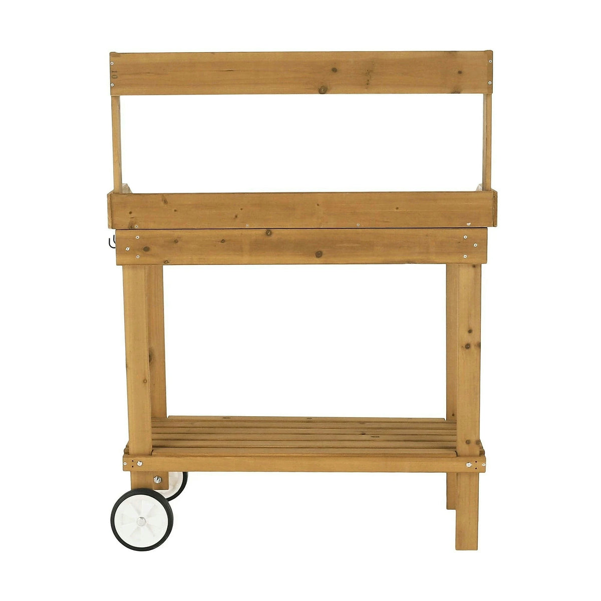 Masa gradina BARDY, stejar, lemn/polipropilena, 94x49x120 cm