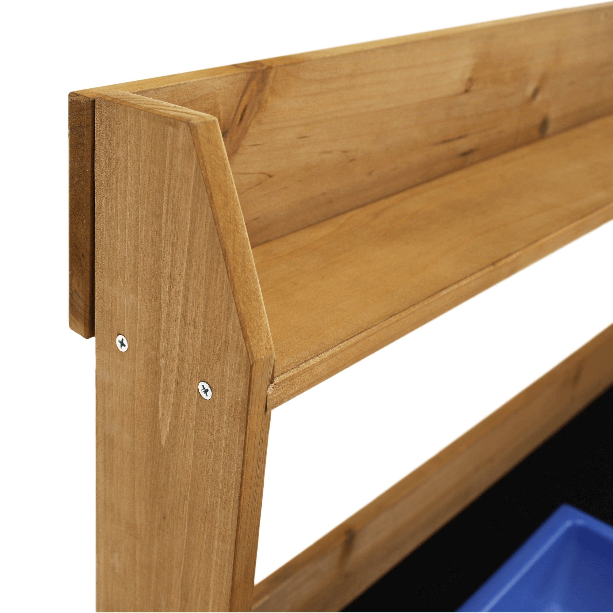 Masa gradina BARDY, stejar, lemn/polipropilena, 94x49x120 cm