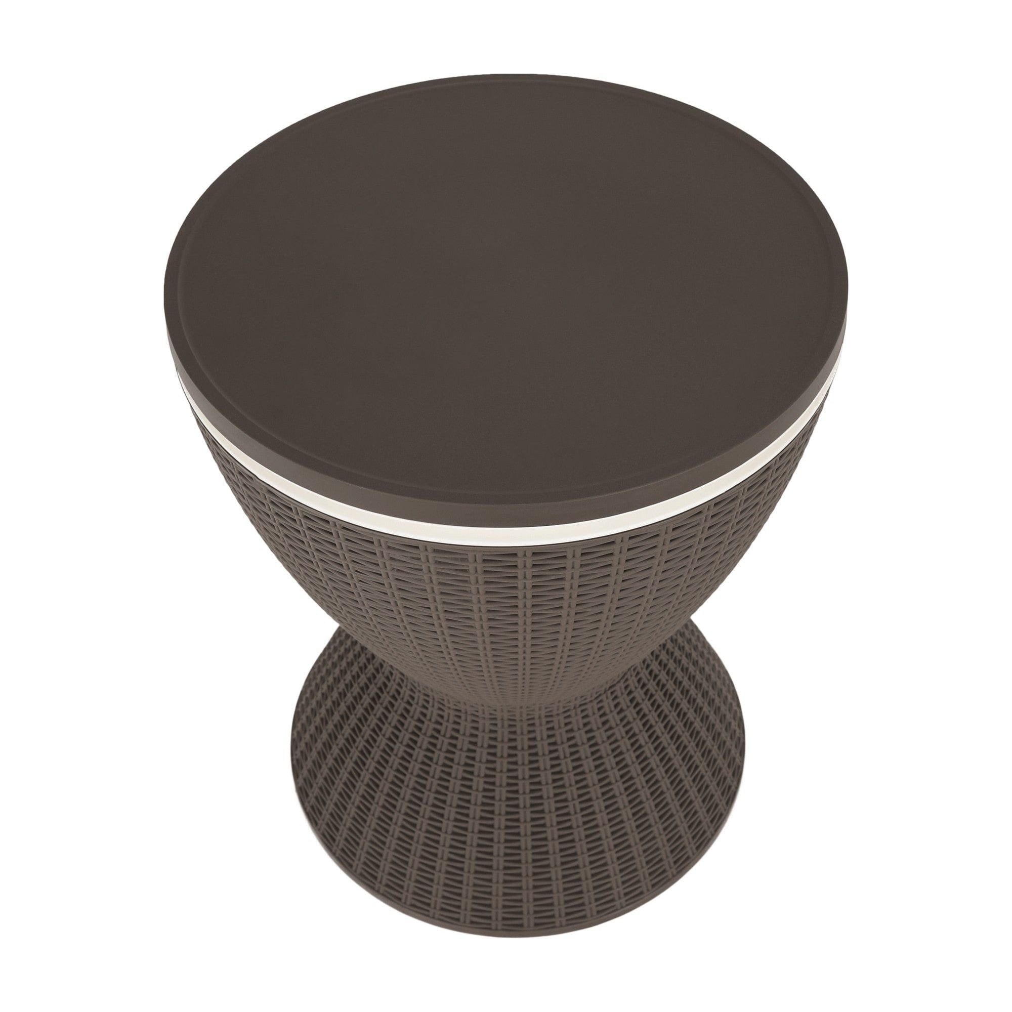 Masa gradina FABIR, maro, polipropilena, 49x57/82 cm