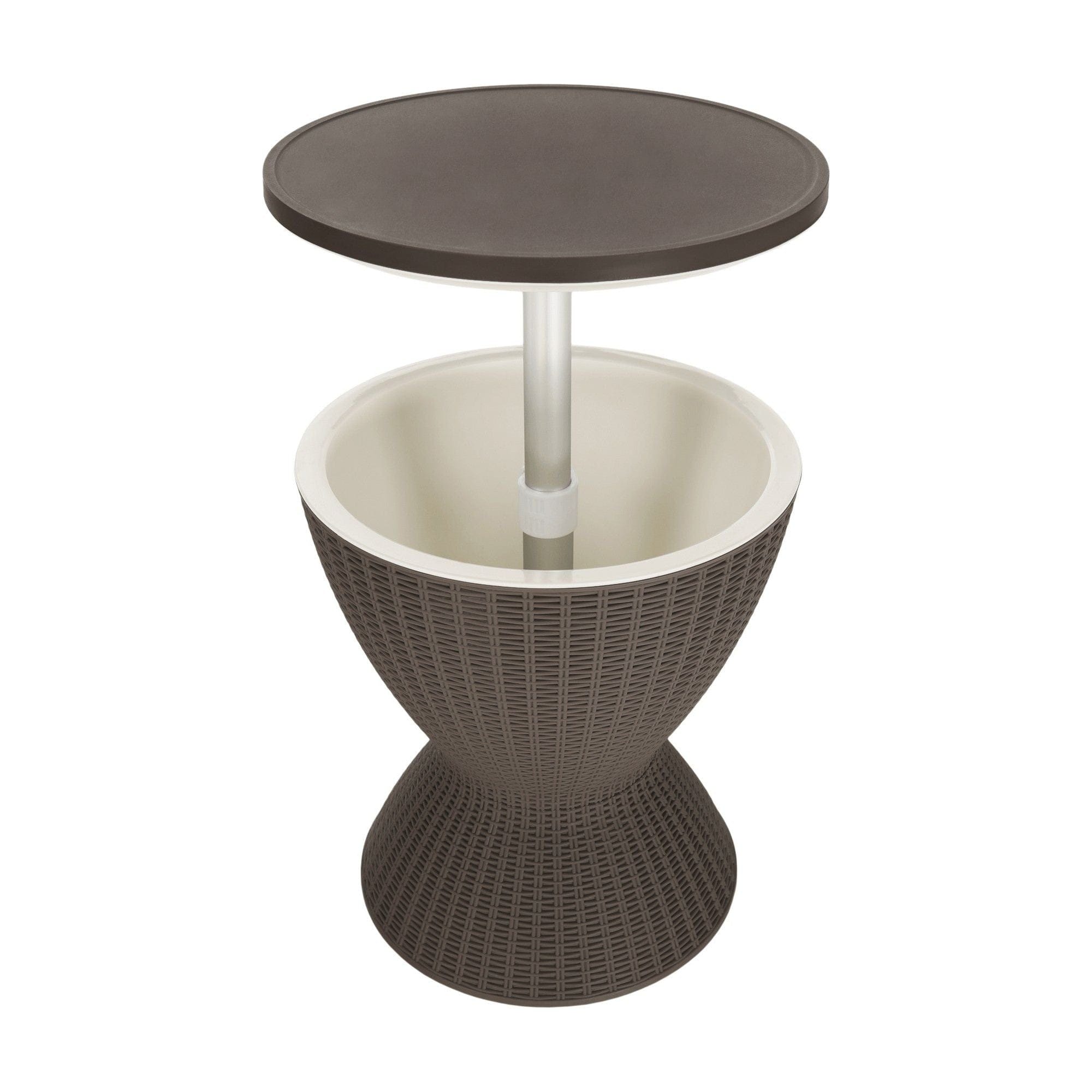 Masa gradina FABIR, maro, polipropilena, 49x57/82 cm