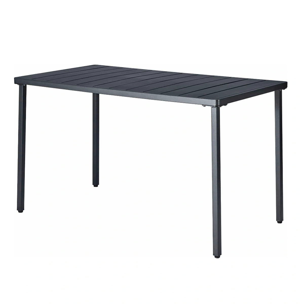 Masa gradina SALTON, negru, metal, 130x70x75 cm