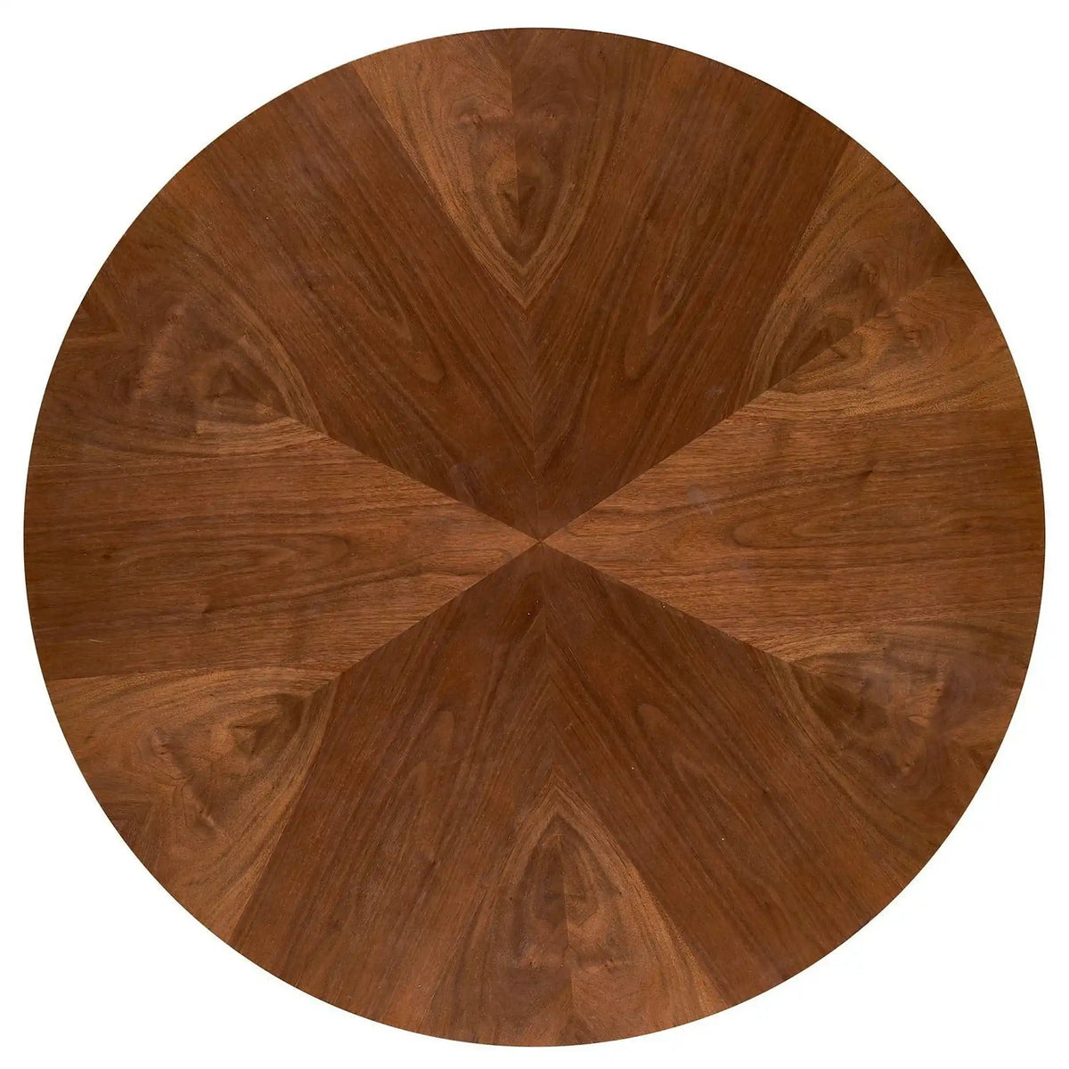 Masa HEVELIUS, nuc/negru, 130x77 cm