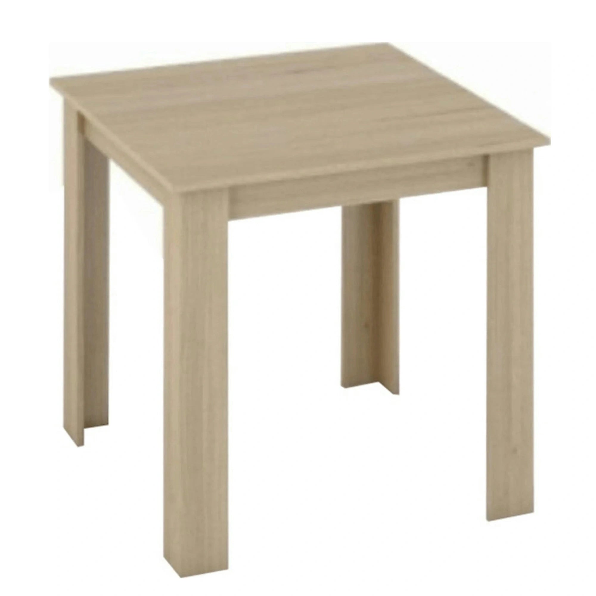 Masa KRAZ, stejar sonoma, DTD laminat, 80x80x75 cm