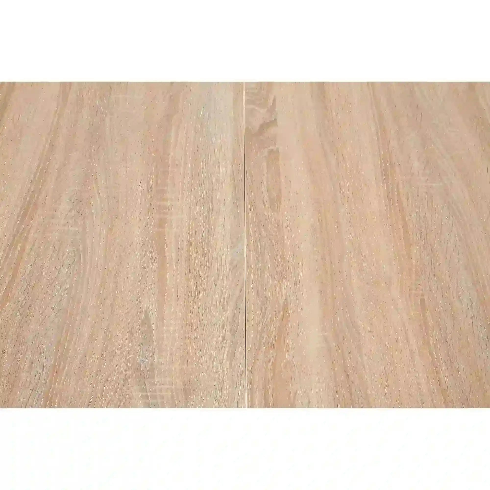 Masa KSAWERY, stejar/alb, PAL, 120x68x76 cm