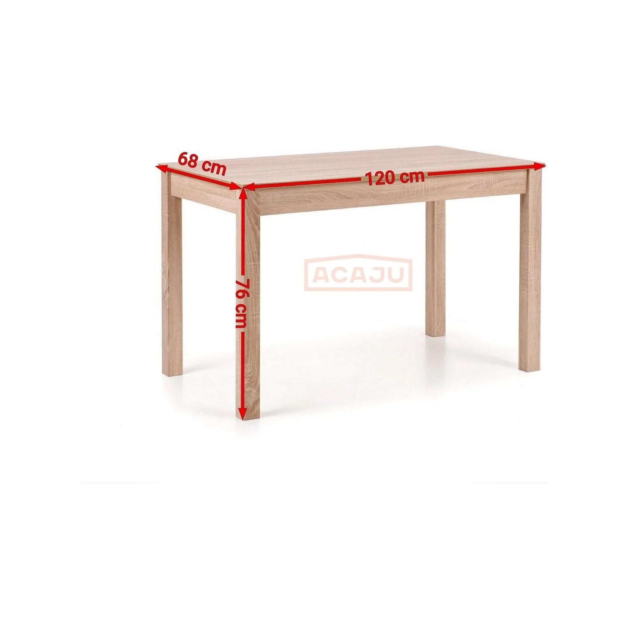 Masa KSAWERY, stejar, PAL, 120x68x76 cm