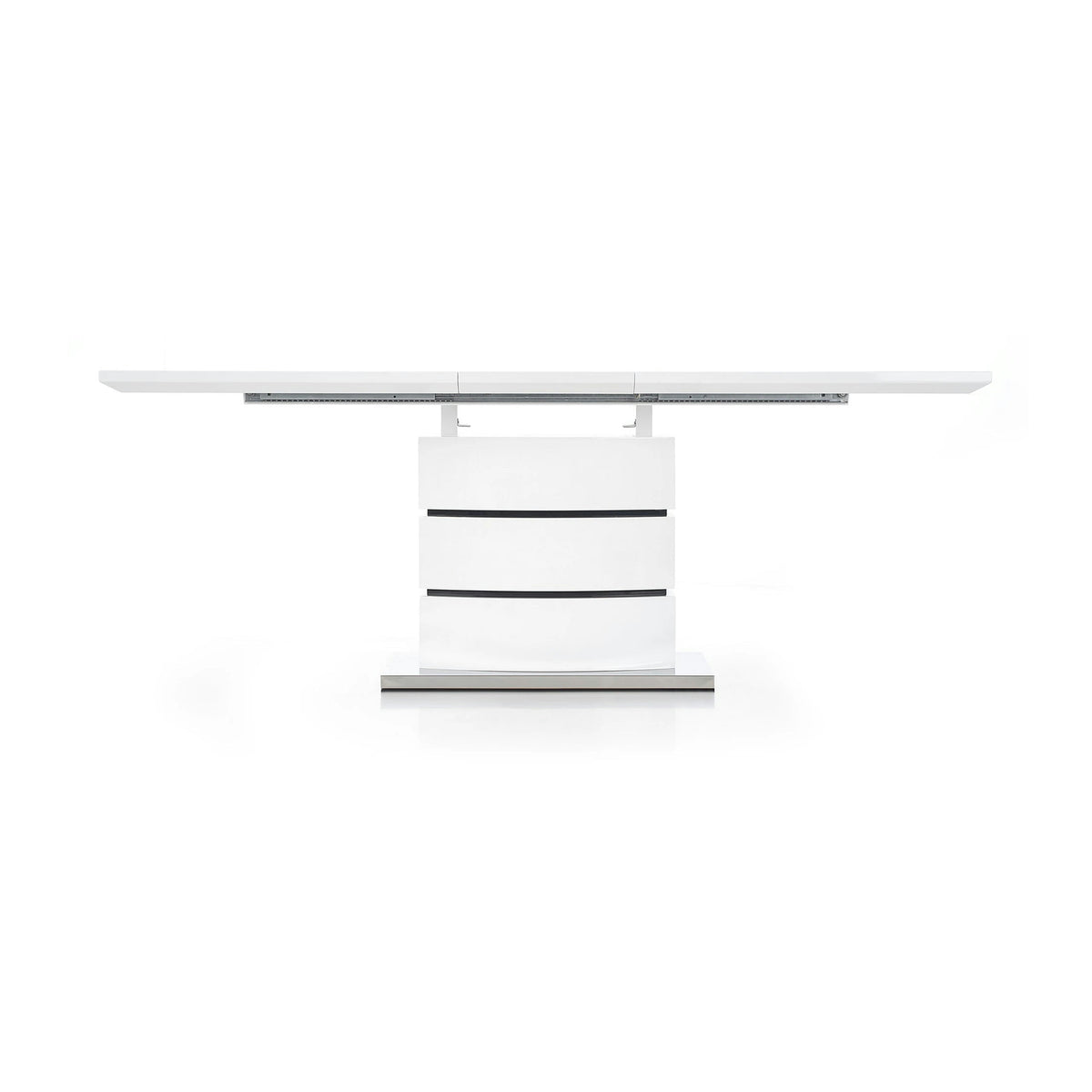 Masa living extensibila NOBEL, alb, 160/200x90x75 cm