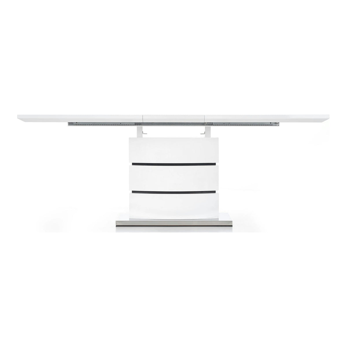 Masa living extensibila NOBEL, alb, 160/200x90x75 cm