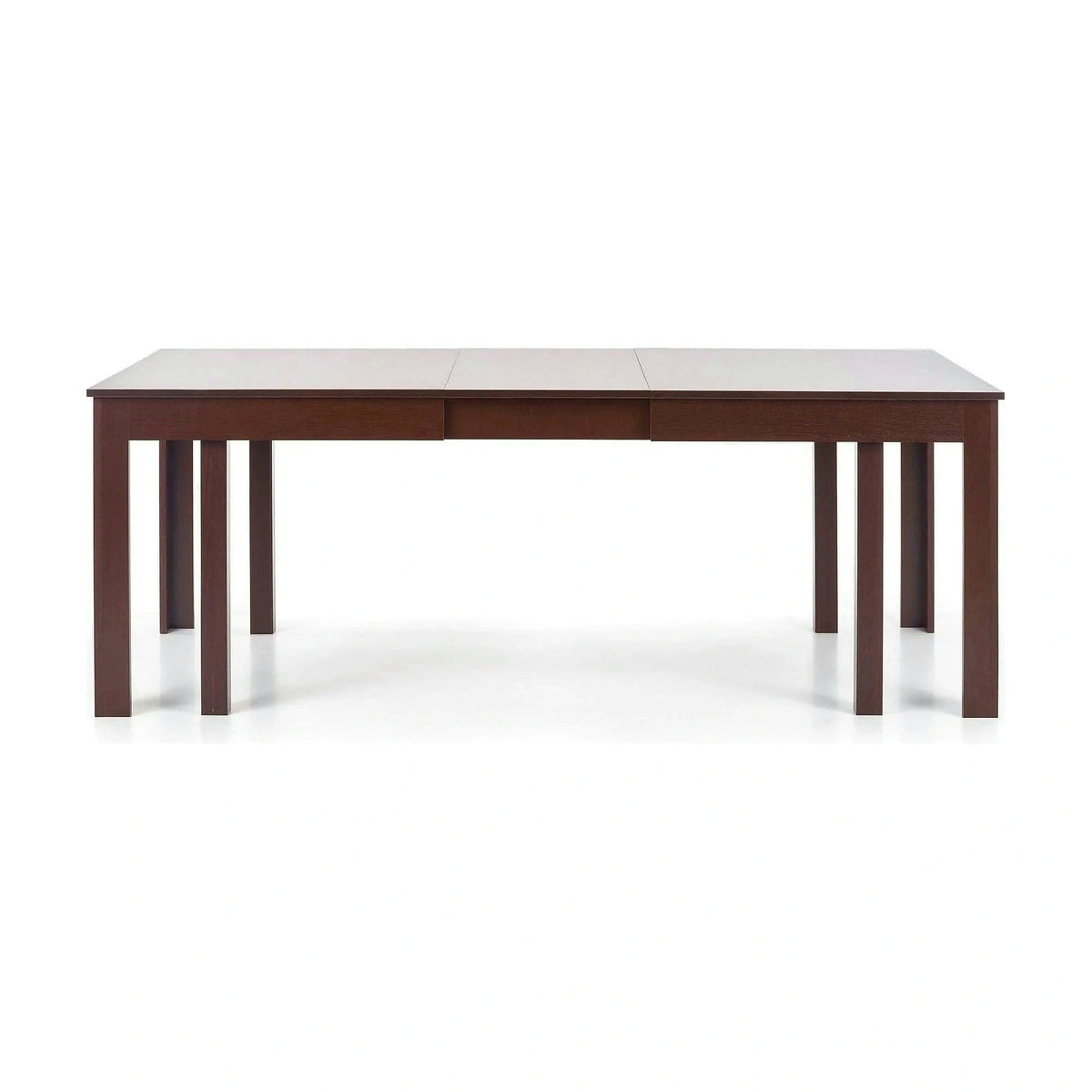 Masa living SEWERYN, nuc inchis, PAL, 160/300x90x76 cm