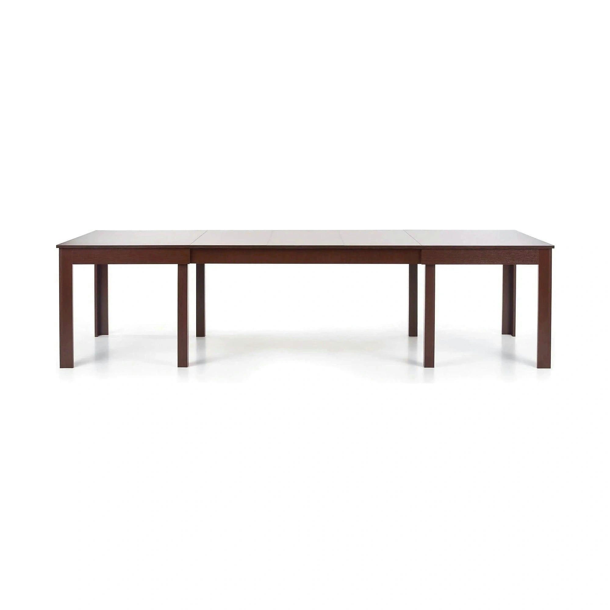 Masa living SEWERYN, nuc inchis, PAL, 160/300x90x76 cm