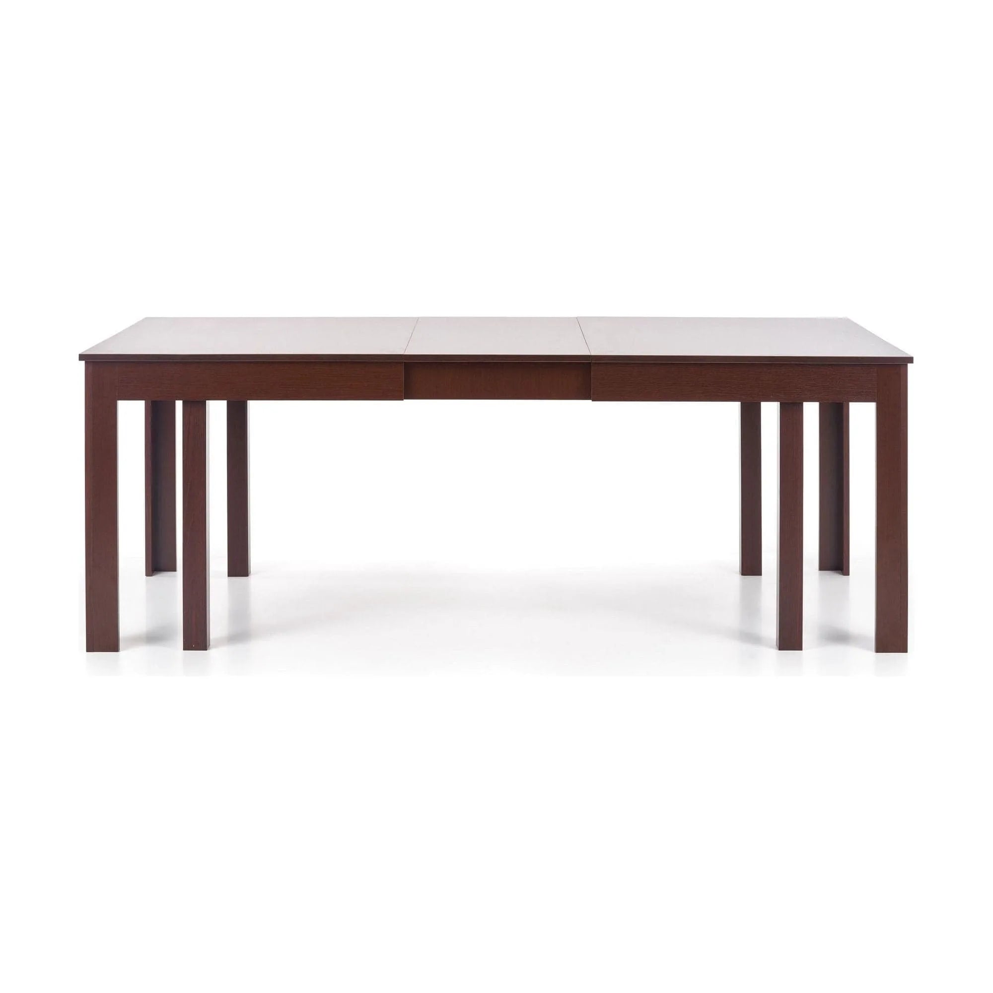 Masa living SEWERYN, nuc inchis, PAL, 160/300x90x76 cm