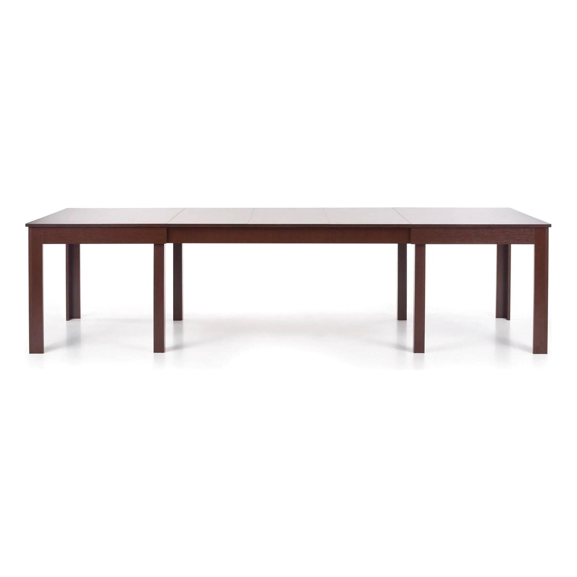 Masa living SEWERYN, nuc inchis, PAL, 160/300x90x76 cm