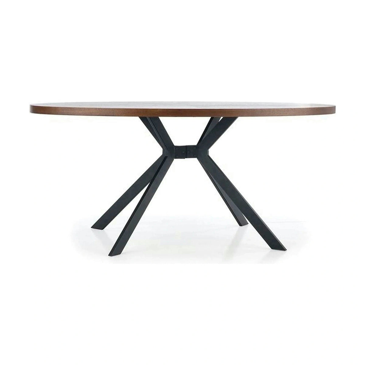 Masa LOCARNO, nuc/negru, 170x90x76 cm
