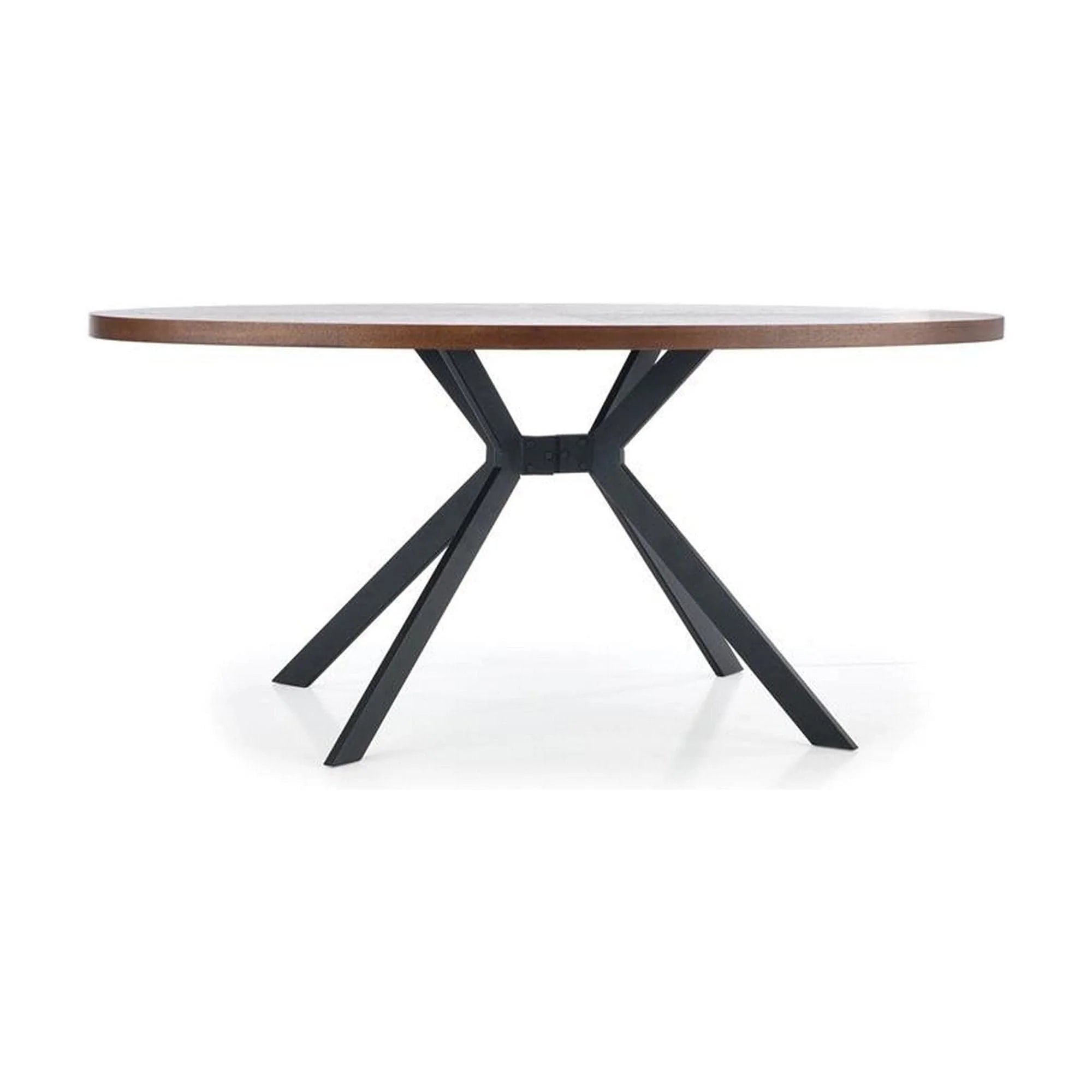 Masa LOCARNO, nuc/negru, 170x90x76 cm