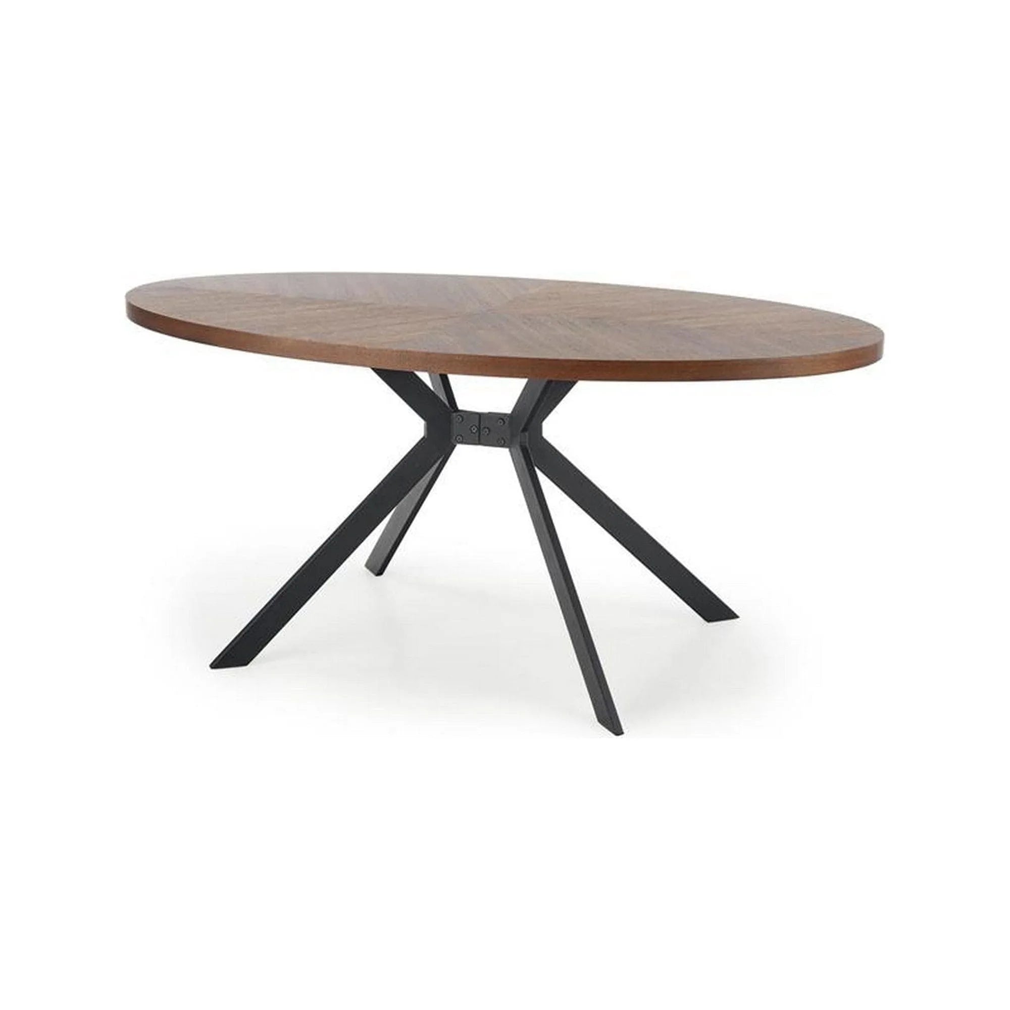 Masa LOCARNO, nuc/negru, 170x90x76 cm