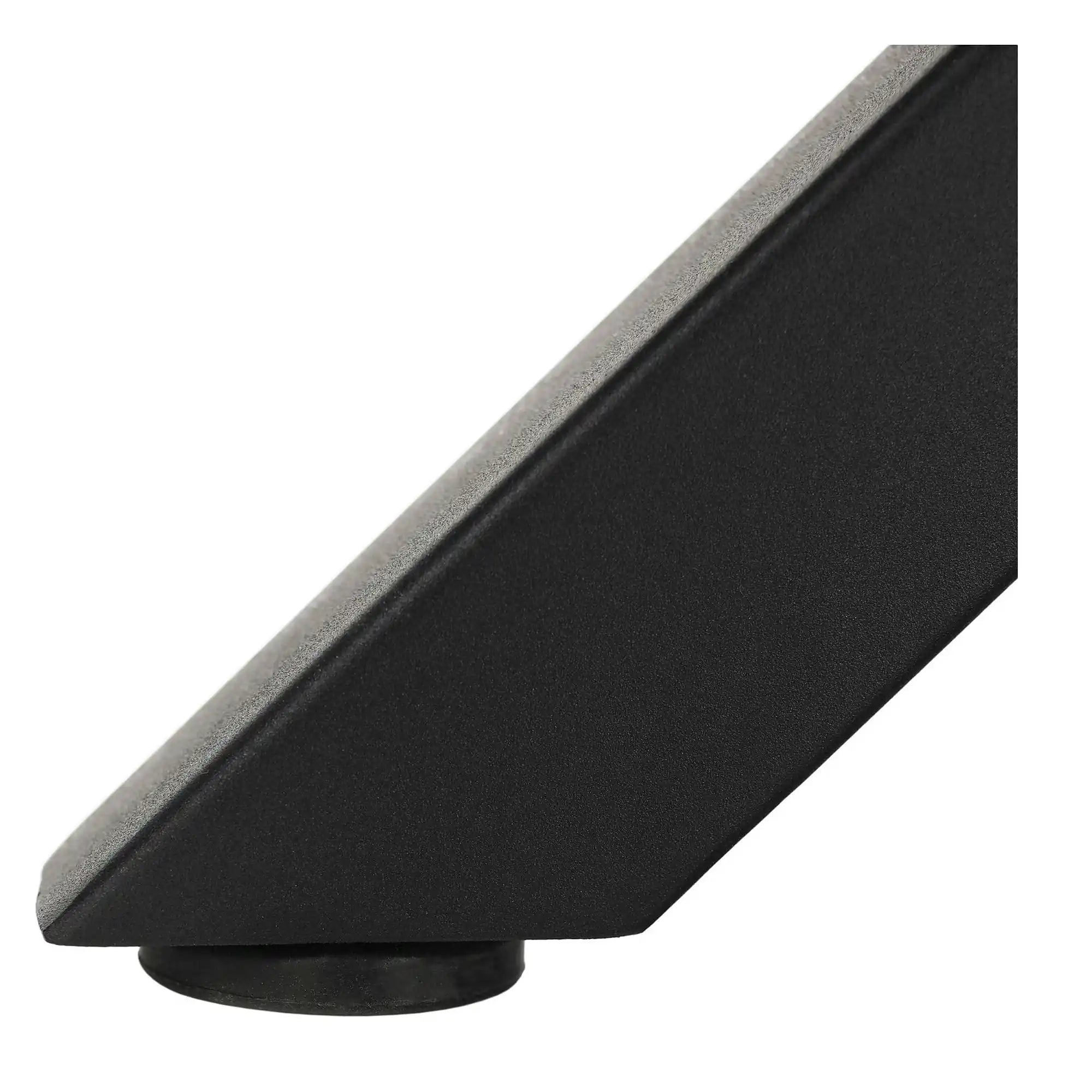 Masa MEDOR, stejar inchis/negru, 120x120x76 cm