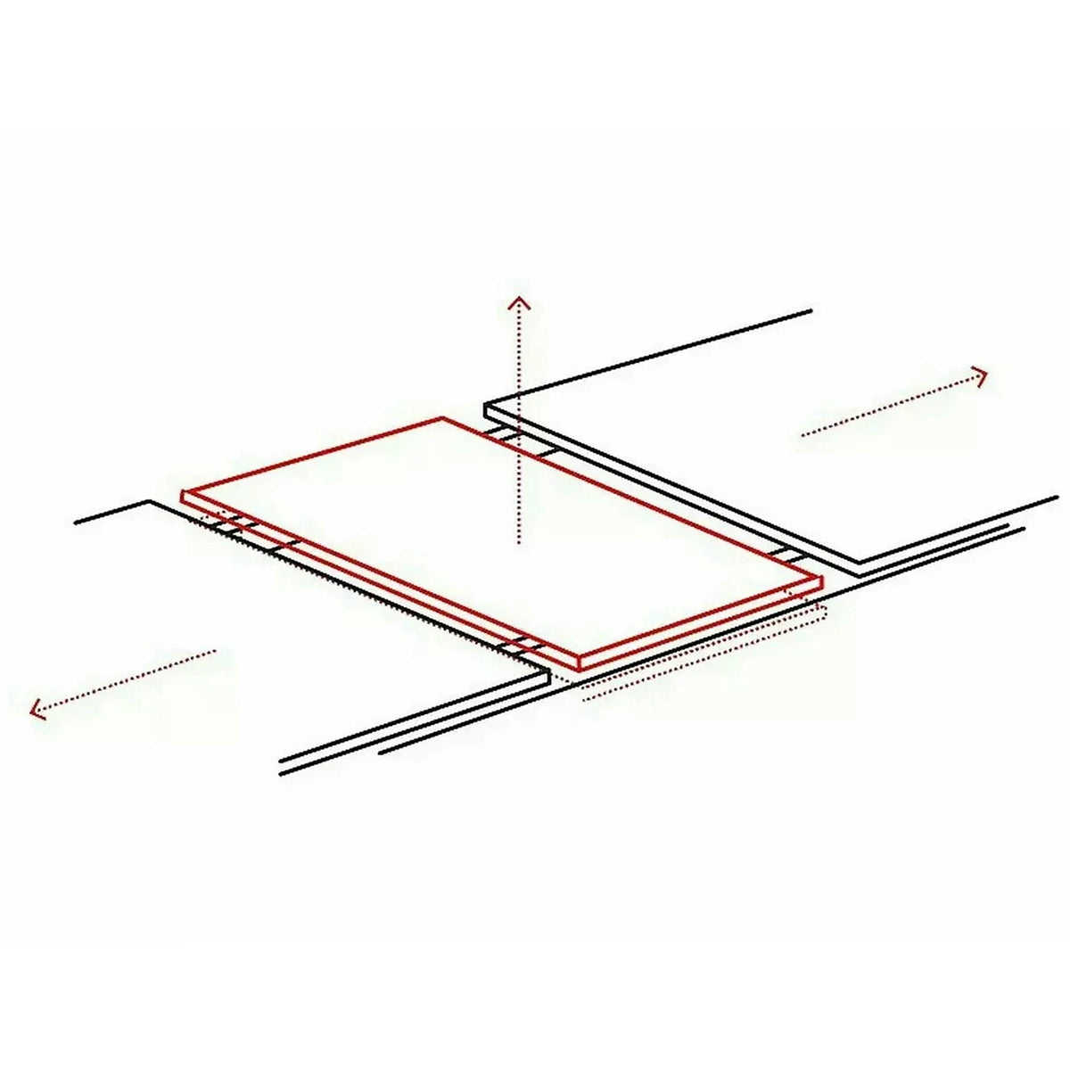 Masa moderna dining Westin SC, alb cu efect de marmura/negru, ceramica/metal/sticla 120/160X80X76 cm