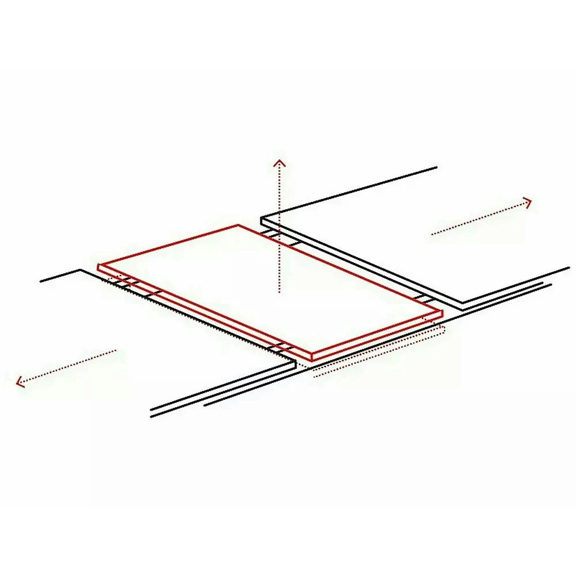 Masa moderna dining Westin SC, alb cu efect de marmura/negru, ceramica/metal/sticla 120/160X80X76 cm