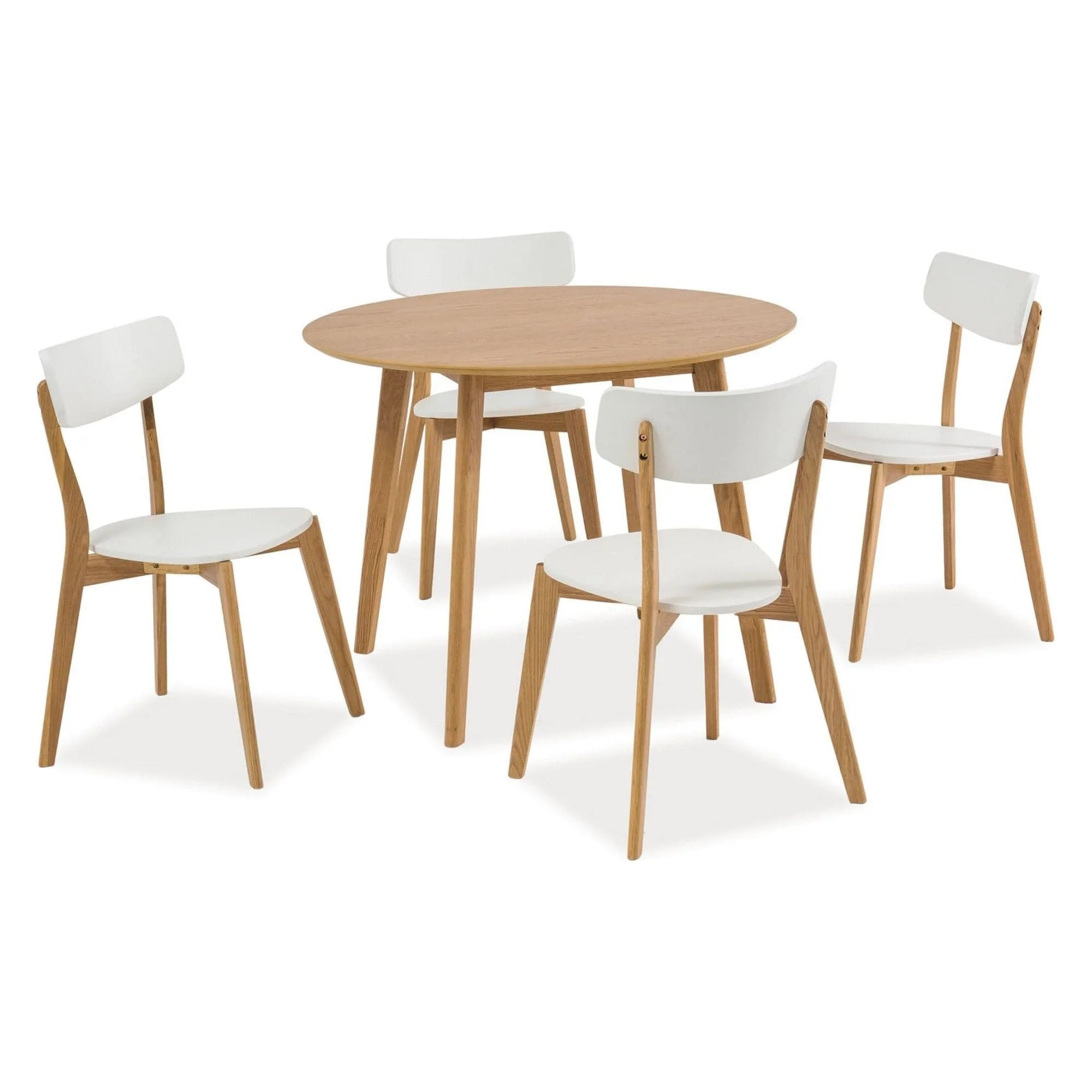 Masa MOSSO II, stejar, 90x90x75 cm