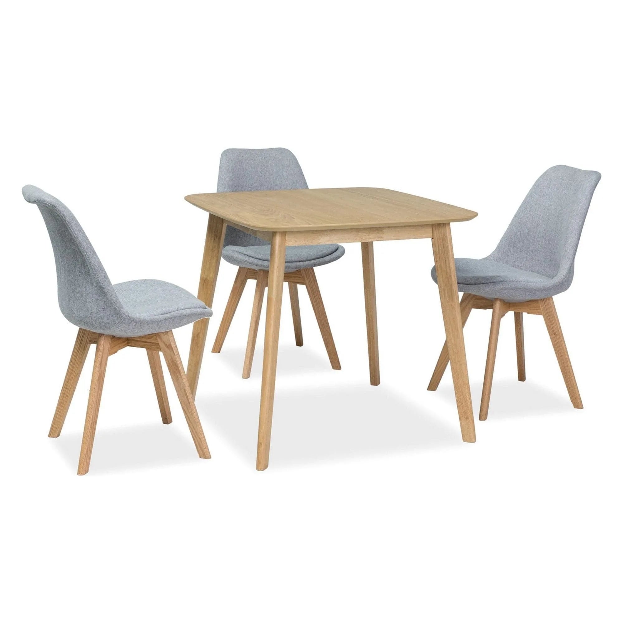 Masa MOSSO III, stejar, 80x80x75 cm